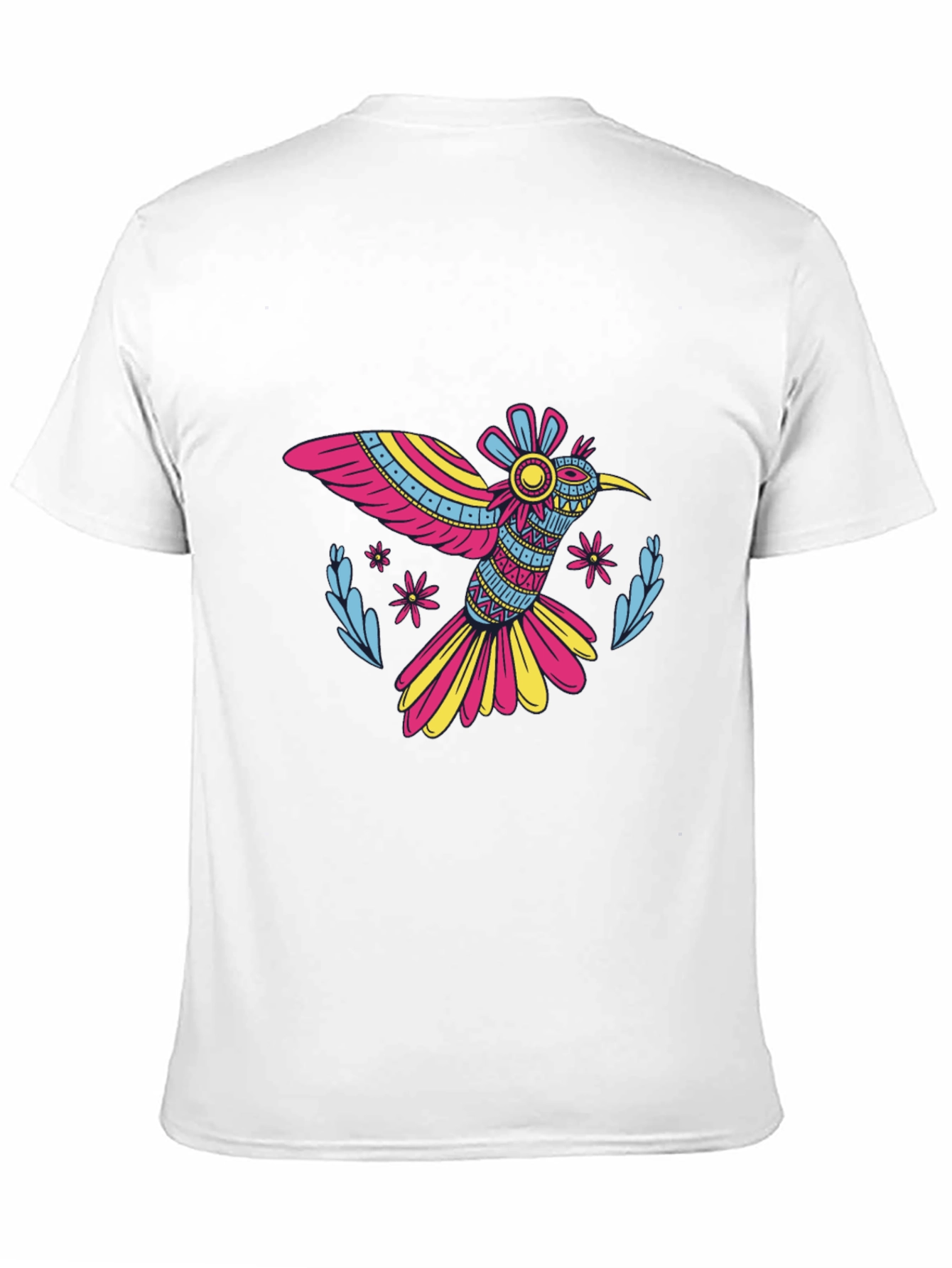 Hummingbird Graphic Black Tee