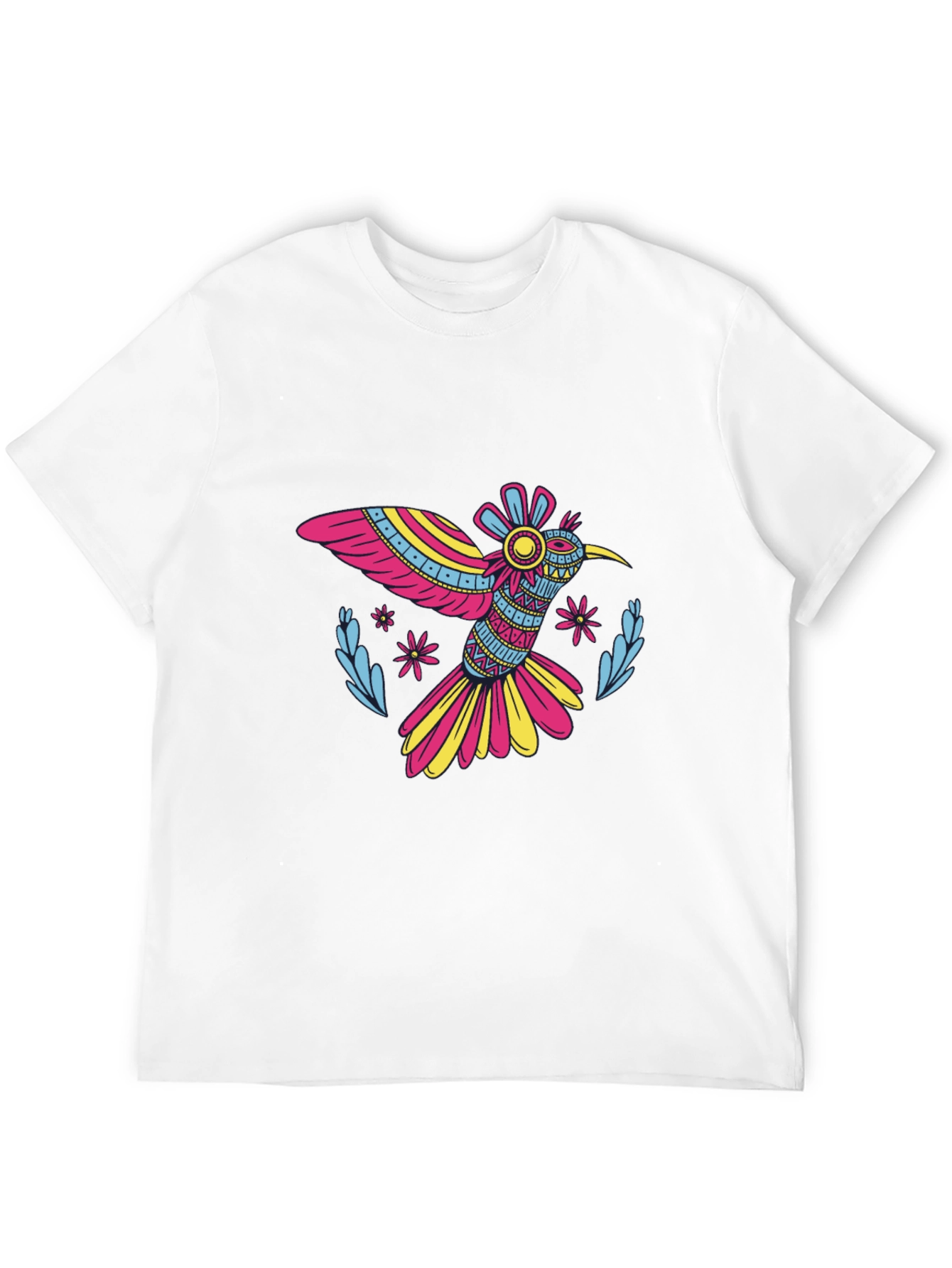 Hummingbird Graphic Black Tee