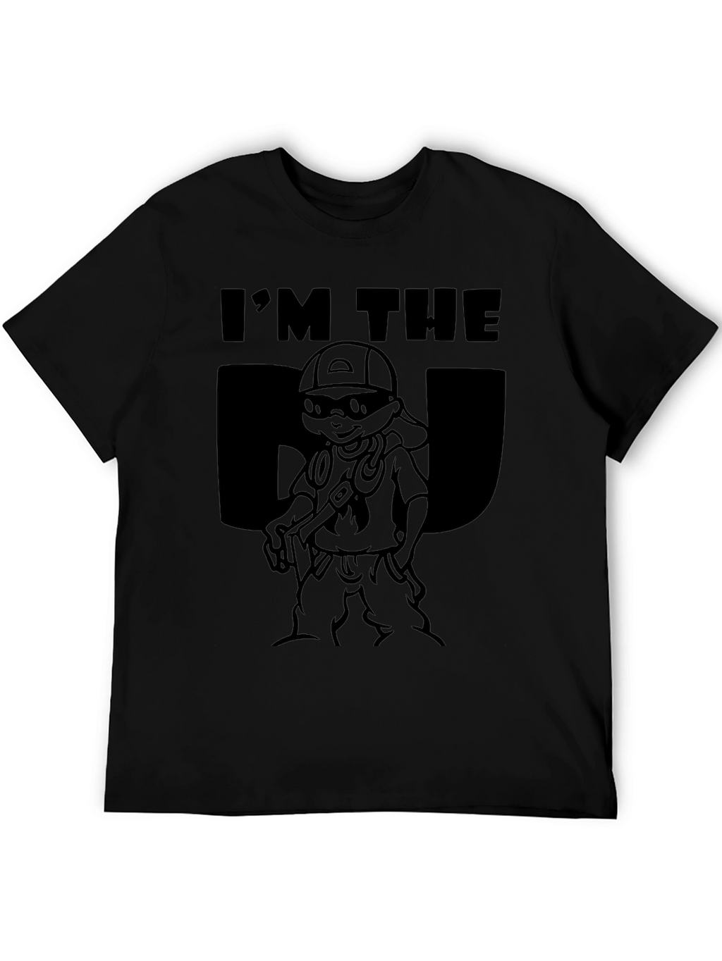 Im The DJ Black Graphic Tee
