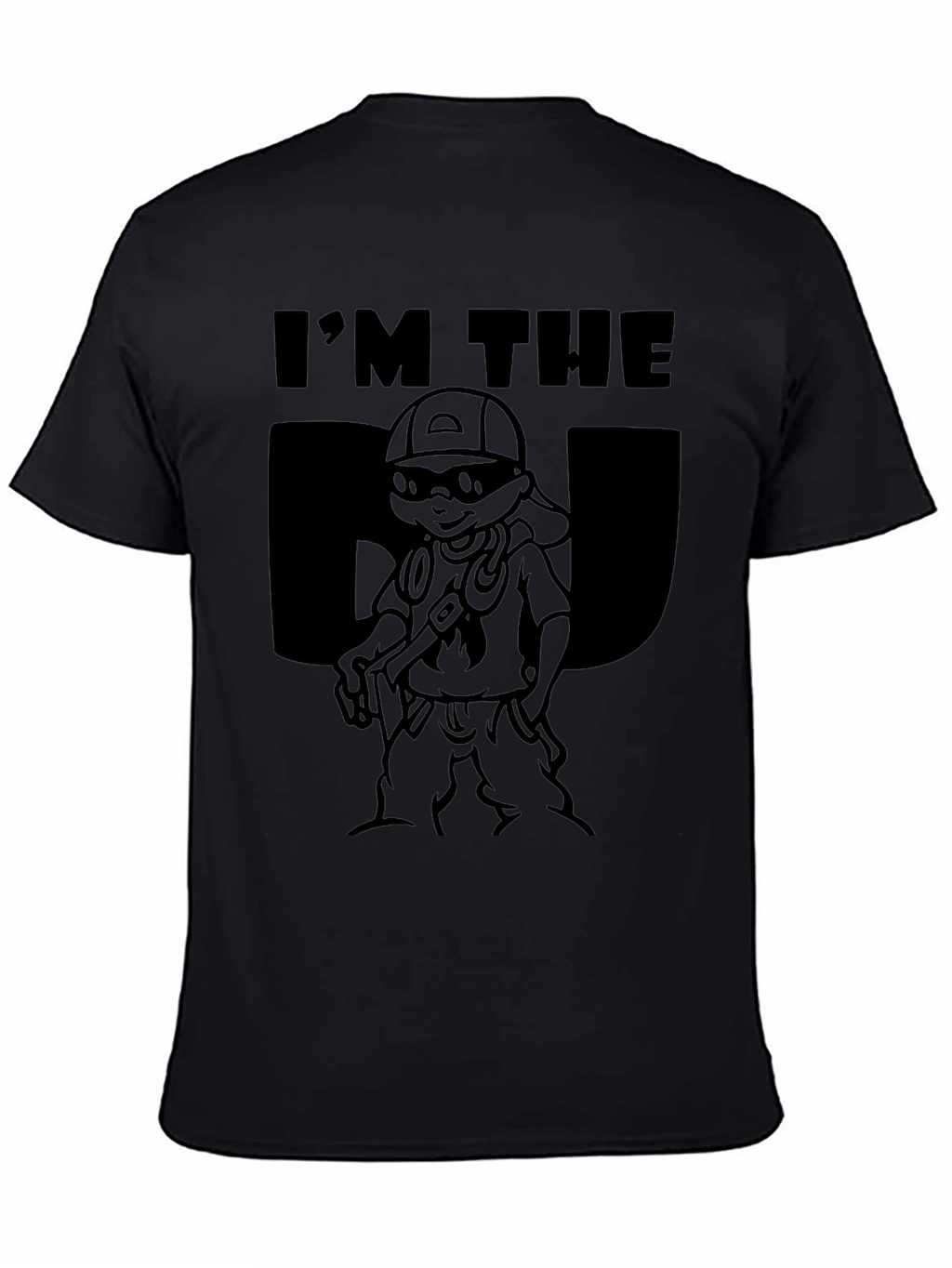 Im The DJ Black Graphic Tee
