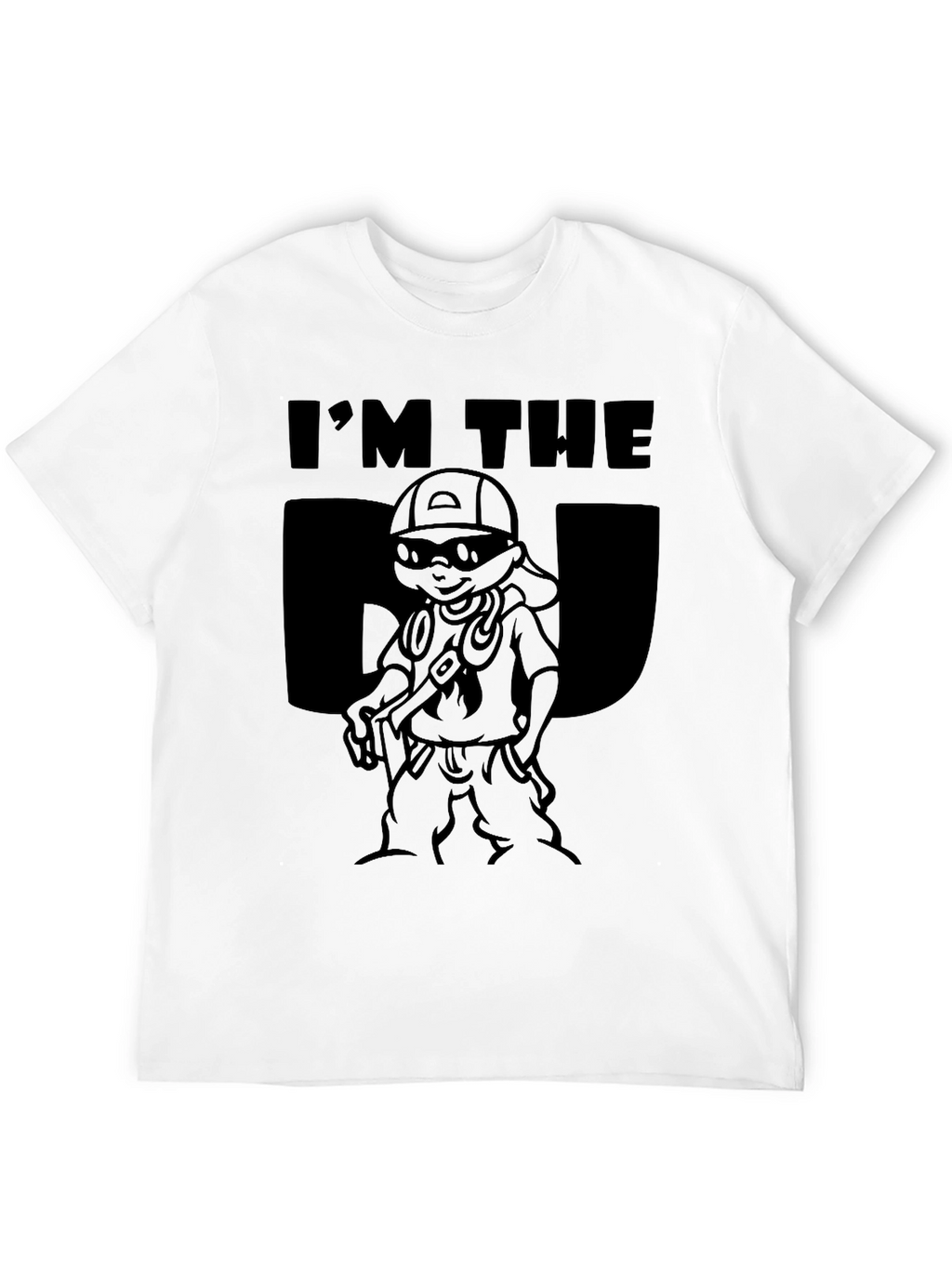 Im The DJ Black Graphic Tee