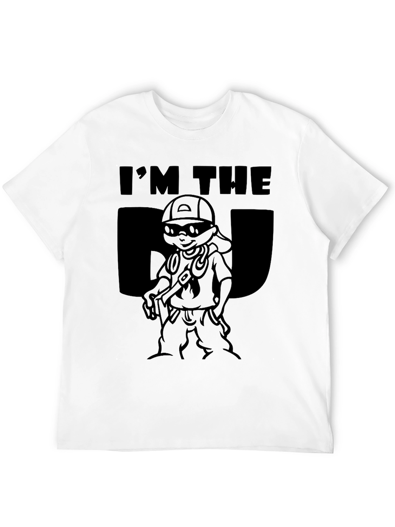Im The DJ Black Graphic Tee