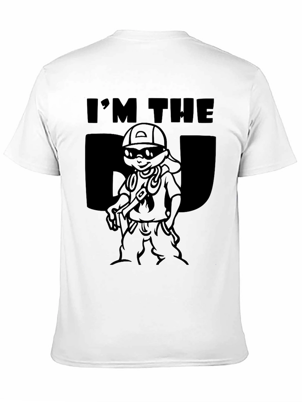 Im The DJ Black Graphic Tee