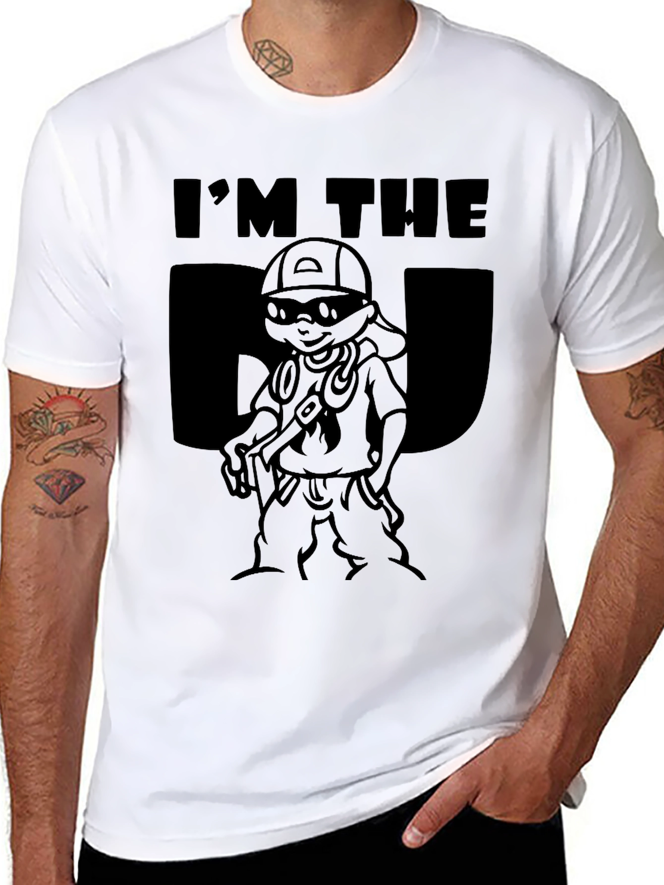 Im The DJ Black Graphic Tee