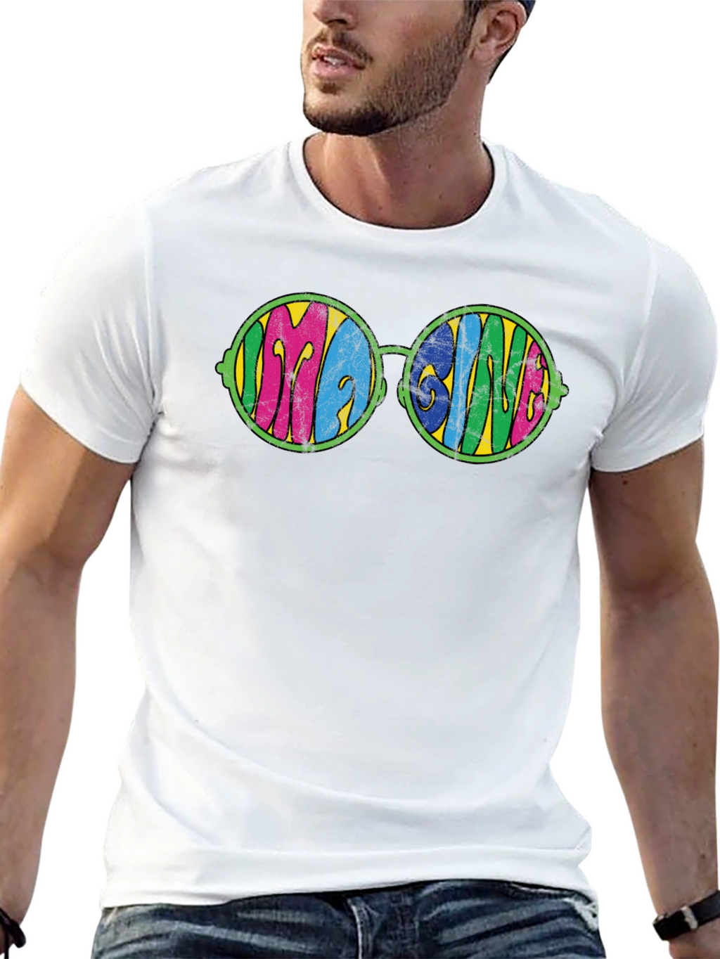 Imagine Sunglasses T-Shirt