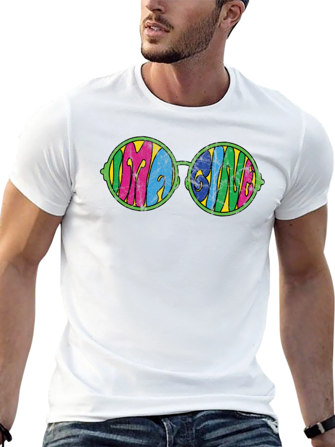 Imagine Sunglasses T-Shirt