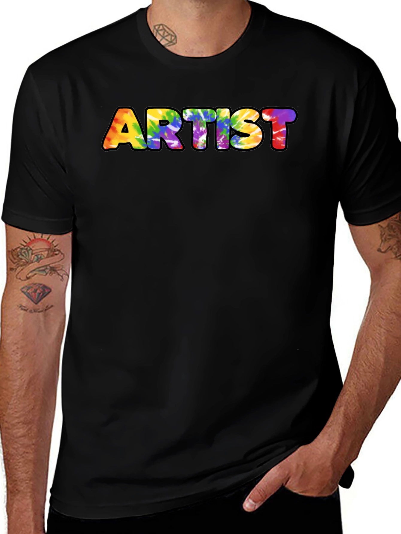 Artist Tie Dye Graphic Tee