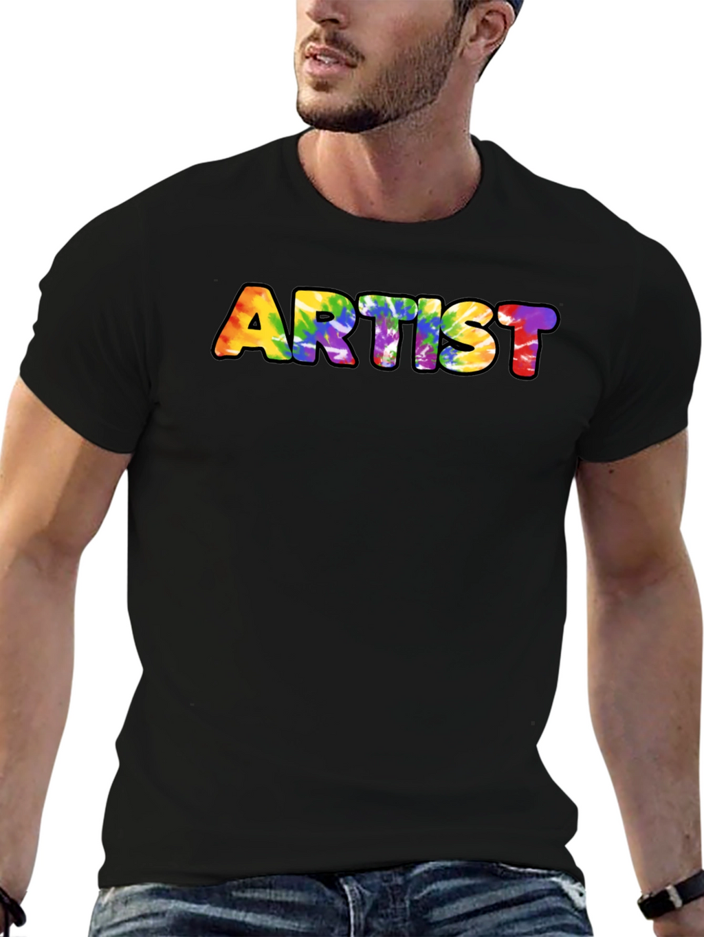 Artist Tie Dye Graphic Tee