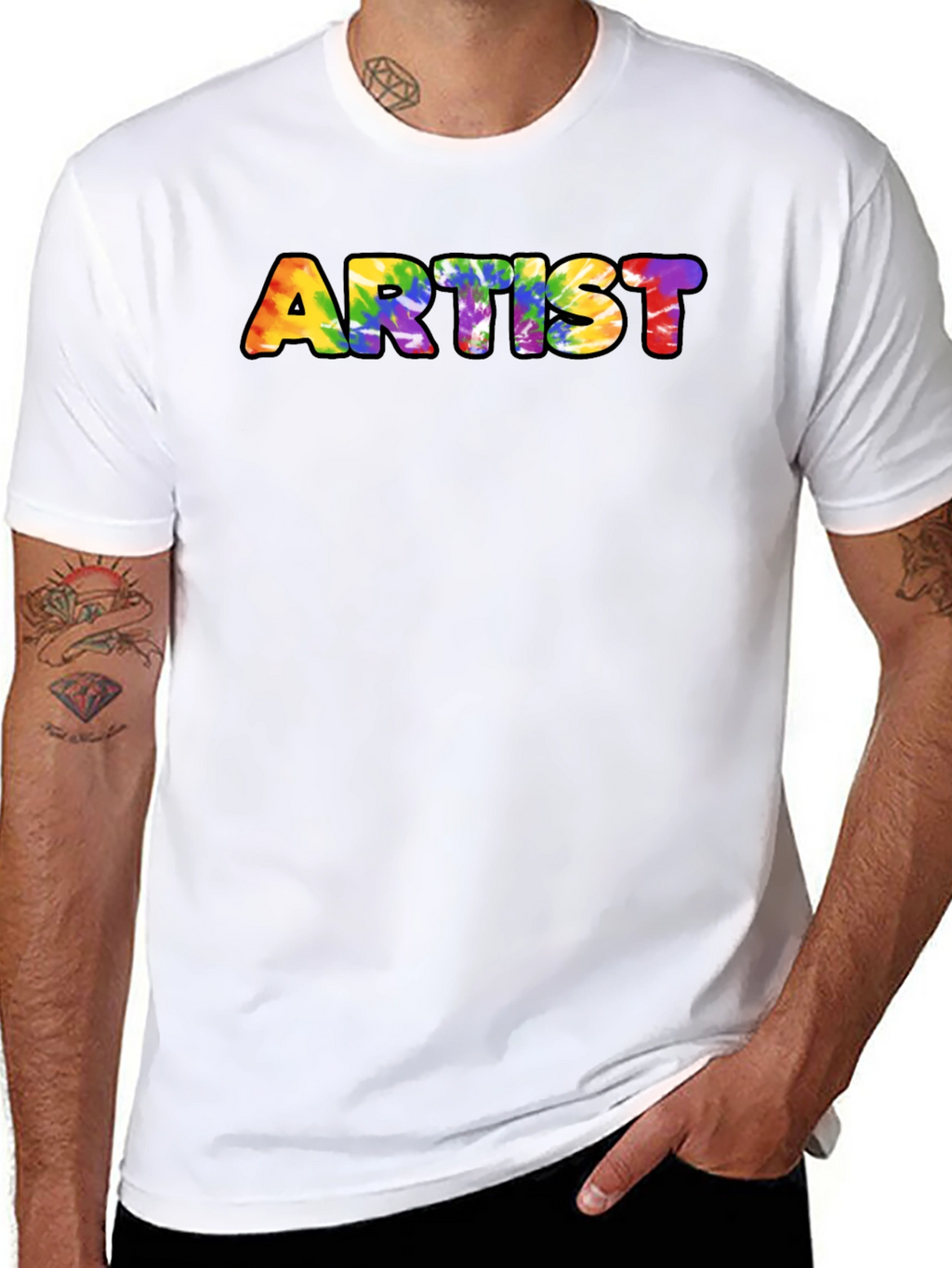 Artist Tie Dye Graphic Tee