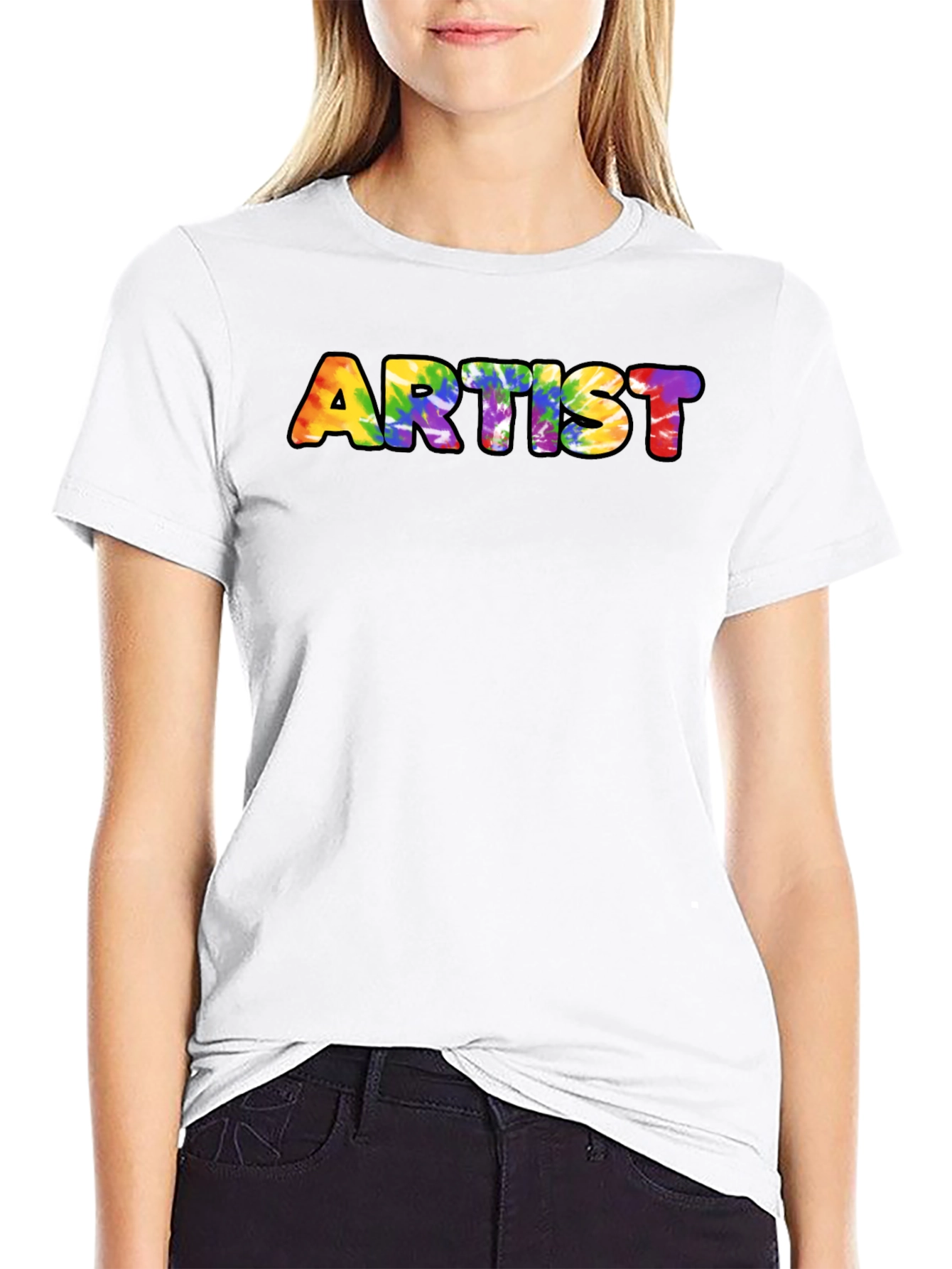 Artist Tie Dye Graphic Tee