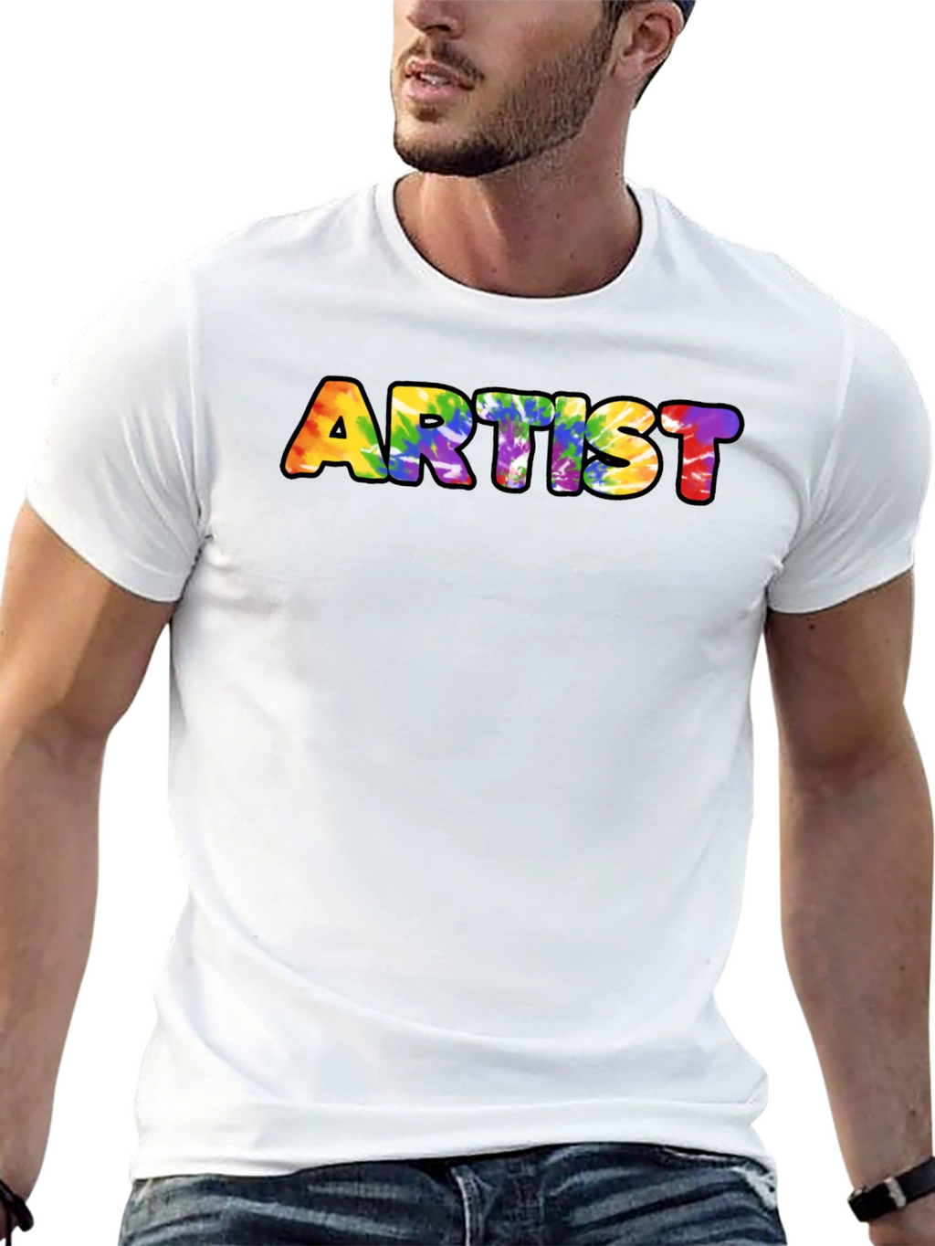 Artist Tie Dye Graphic Tee