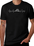 Firefighter Heartbeat T-Shirt