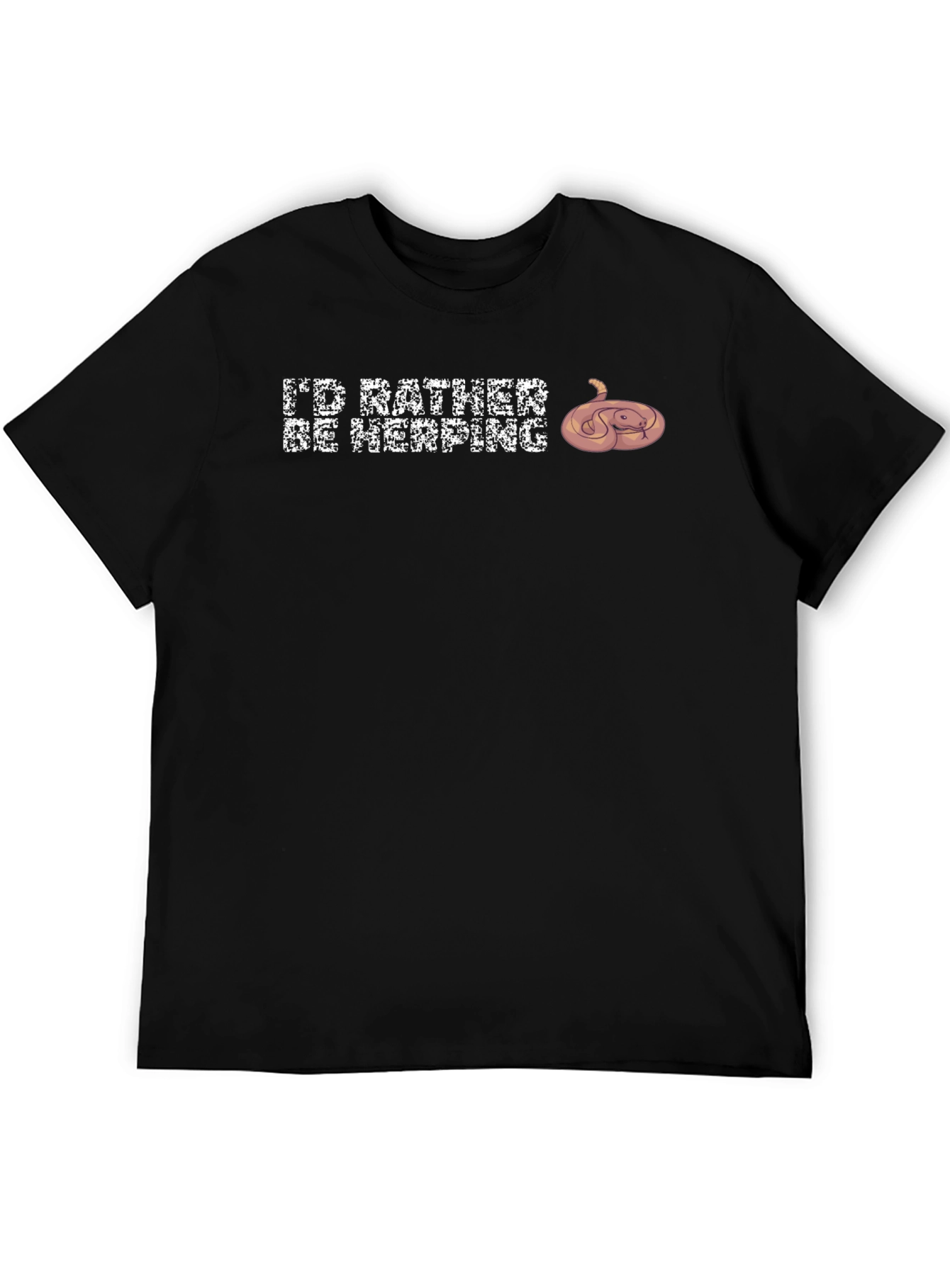 Id Rather Be Herping T-Shirt