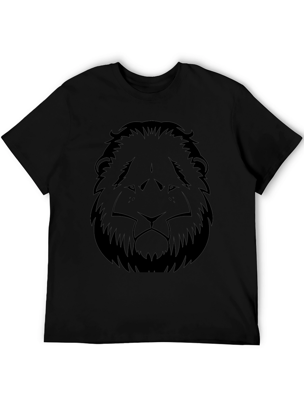 Black Lion Graphic Tee - Stylish Menswear