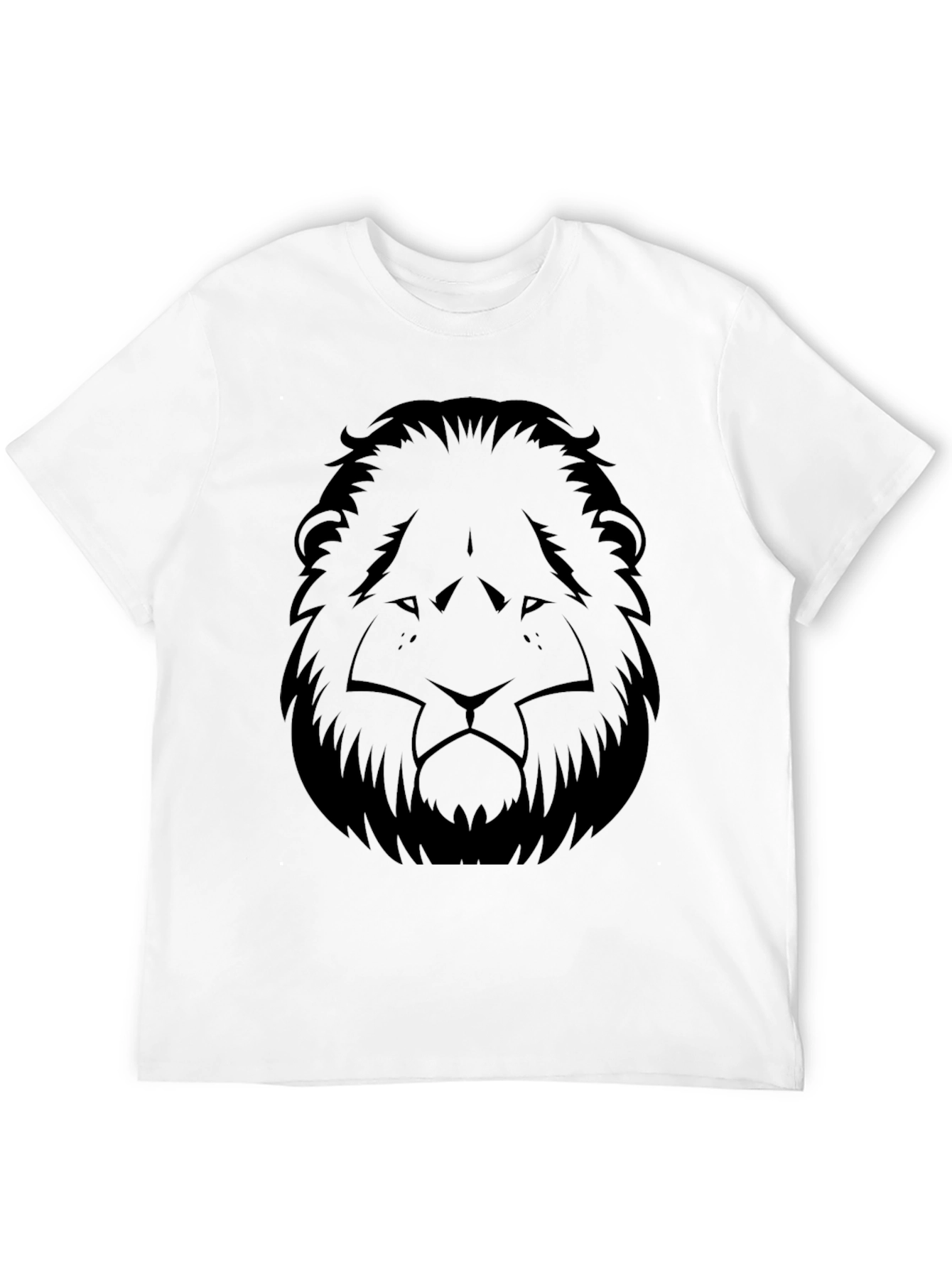 Black Lion Graphic Tee - Stylish Menswear