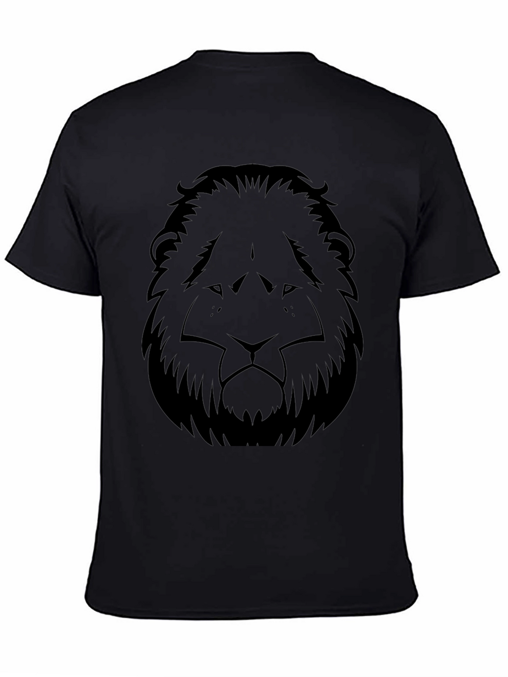 Black Lion Graphic Tee - Stylish Menswear