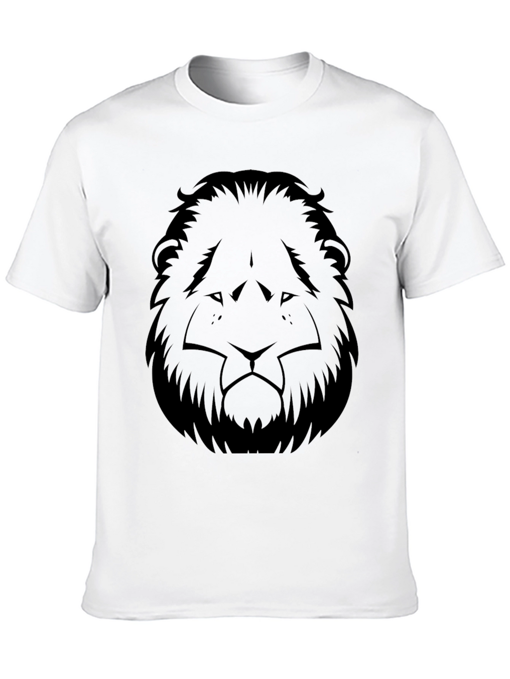 Black Lion Graphic Tee - Stylish Menswear
