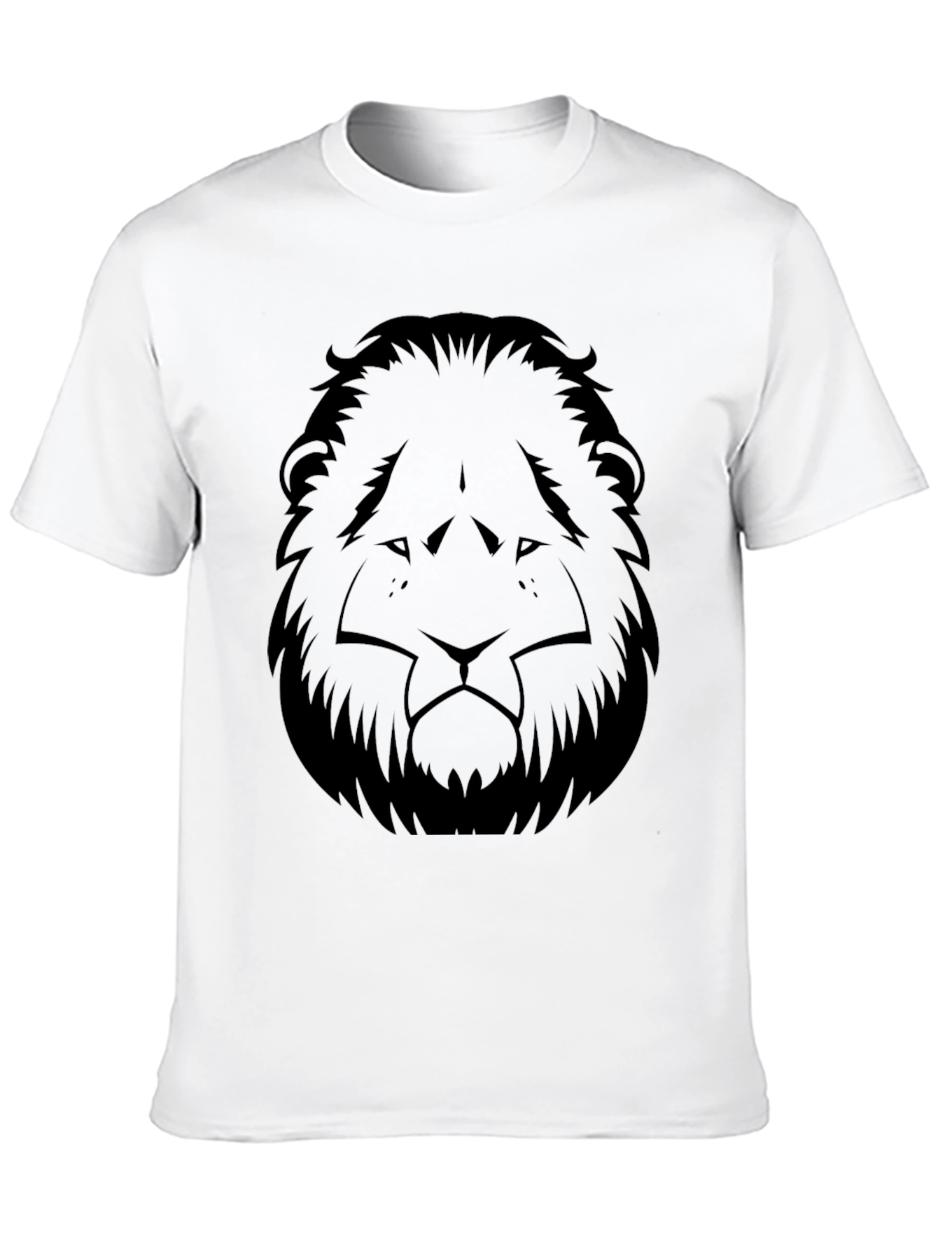 Black Lion Graphic Tee - Stylish Menswear