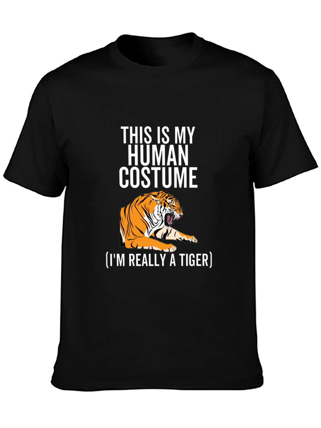 Human Costume Tiger T-Shirt