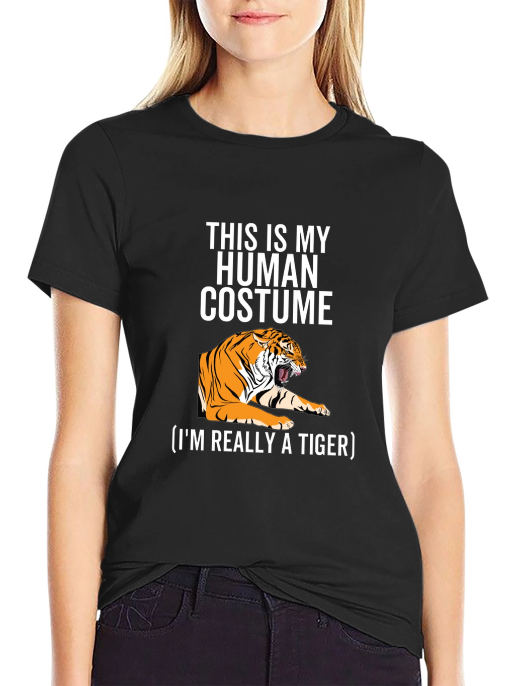 Human Costume Tiger T-Shirt