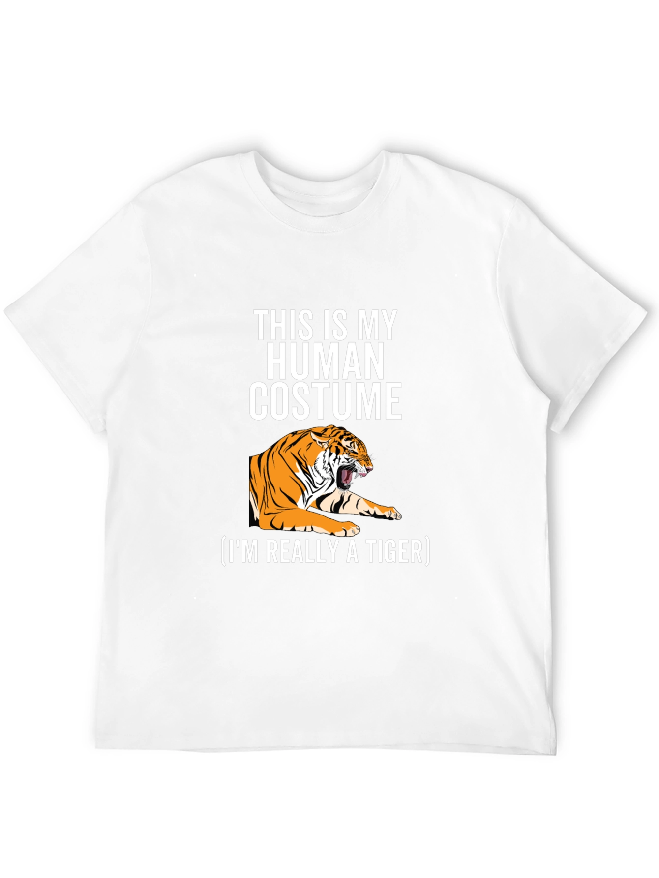Human Costume Tiger T-Shirt