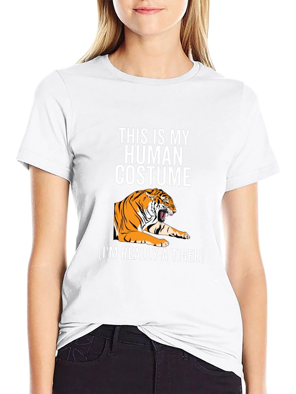 Human Costume Tiger T-Shirt