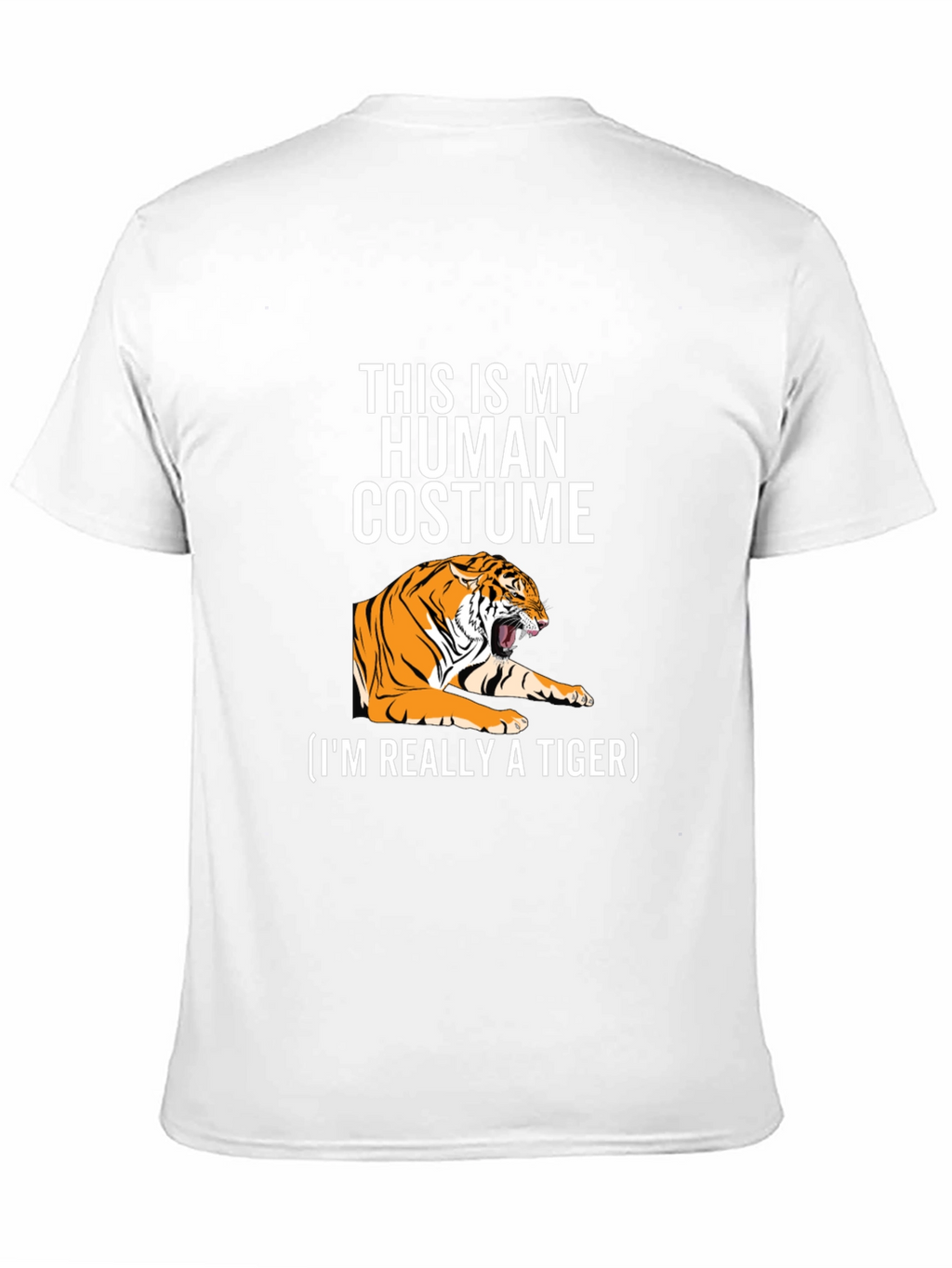 Human Costume Tiger T-Shirt