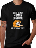 Human Costume Tiger T-Shirt