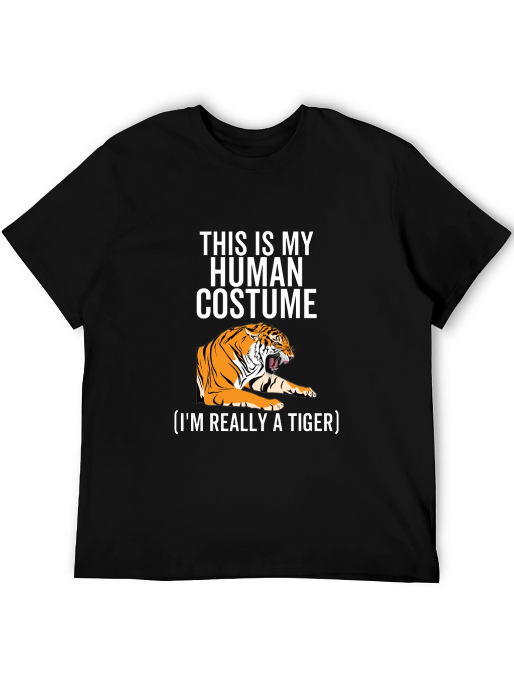 Human Costume Tiger T-Shirt