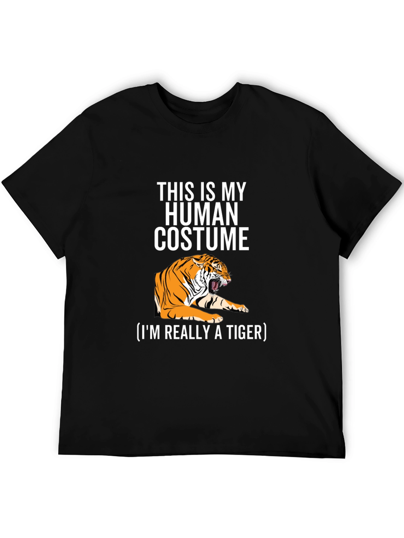 Human Costume Tiger T-Shirt