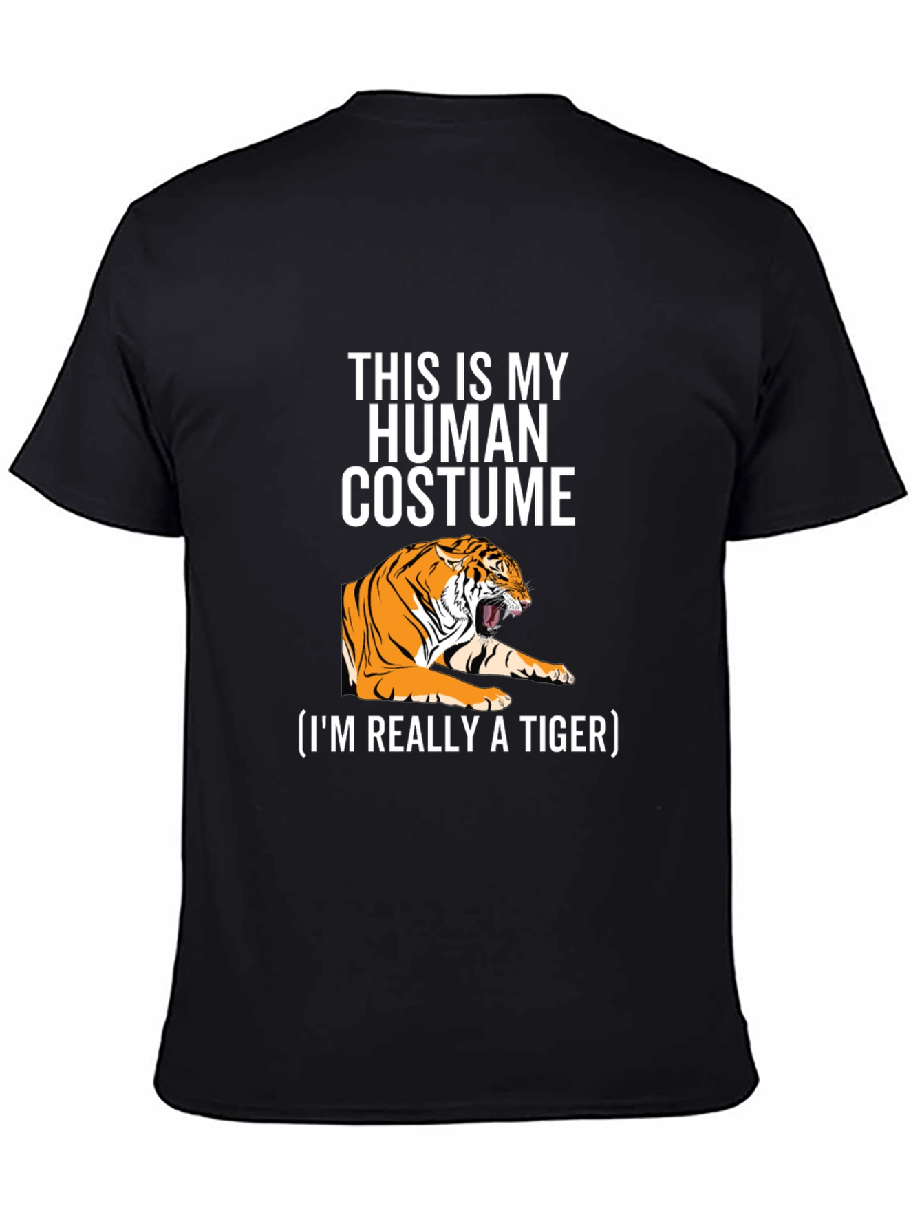 Human Costume Tiger T-Shirt