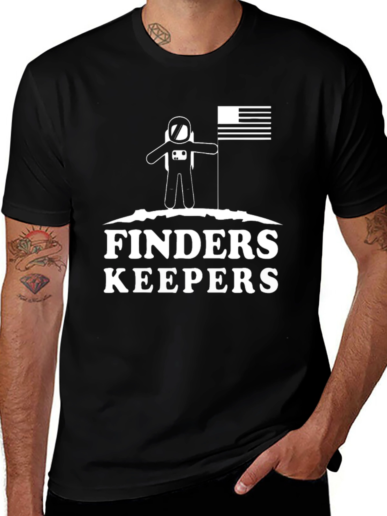 Finders Keepers Astronaut Graphic Tee