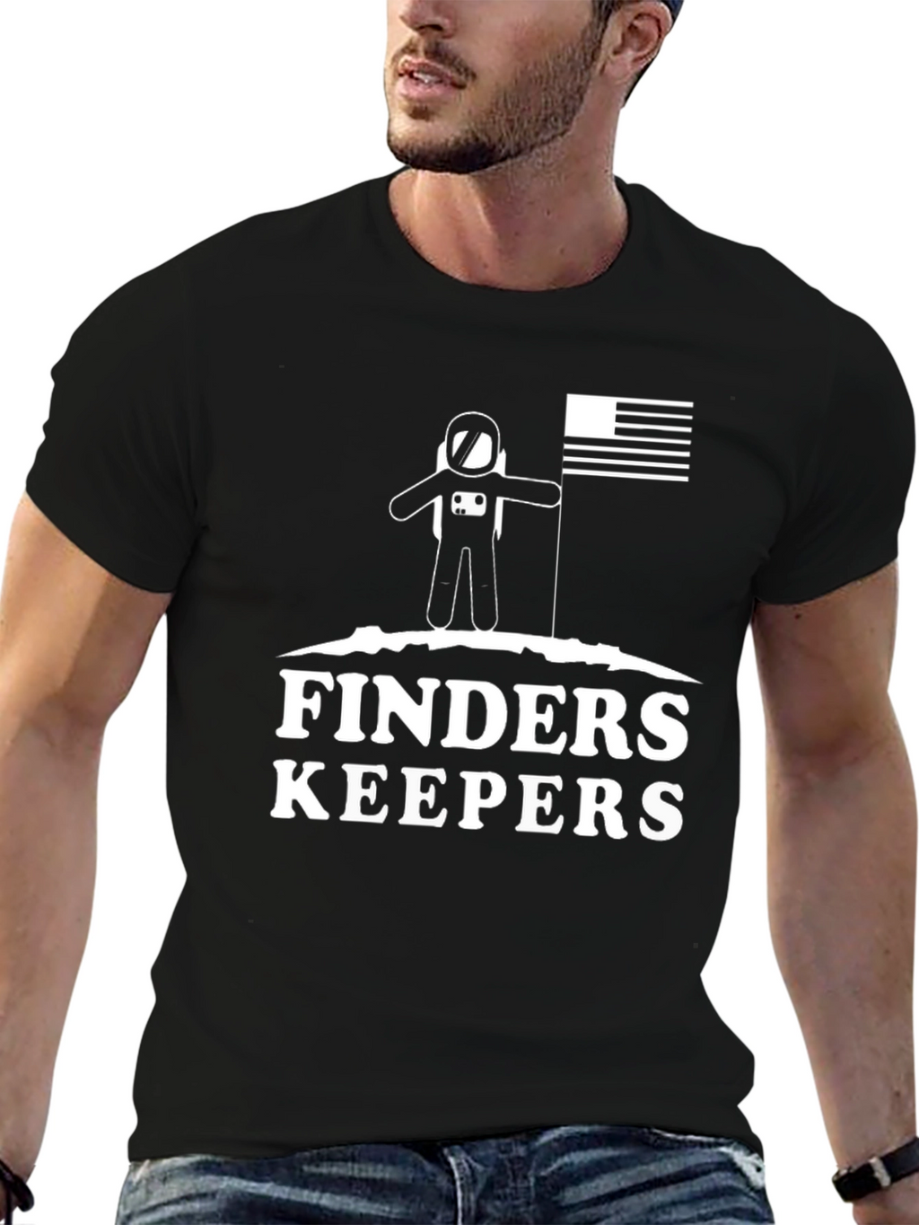 Finders Keepers Astronaut Graphic Tee
