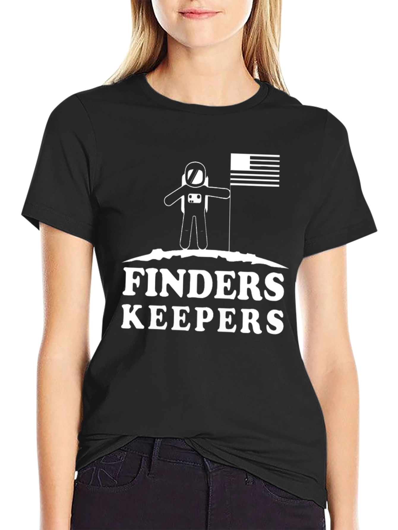 Finders Keepers Astronaut Graphic Tee