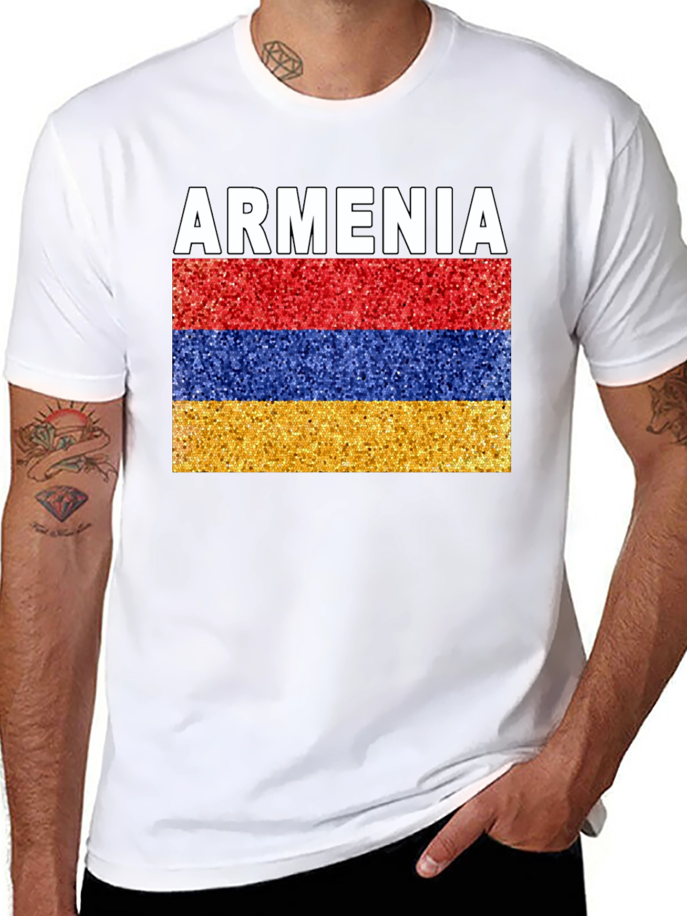 Armenia Flag T-Shirt - Patriotic Armenian Pride