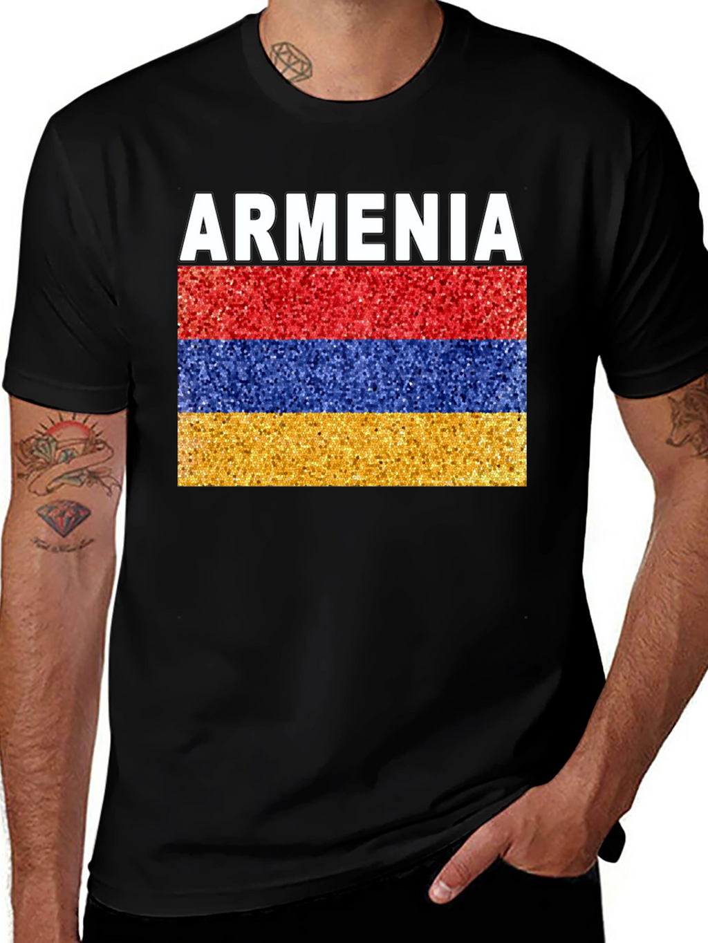 Armenia Flag T-Shirt - Patriotic Armenian Pride