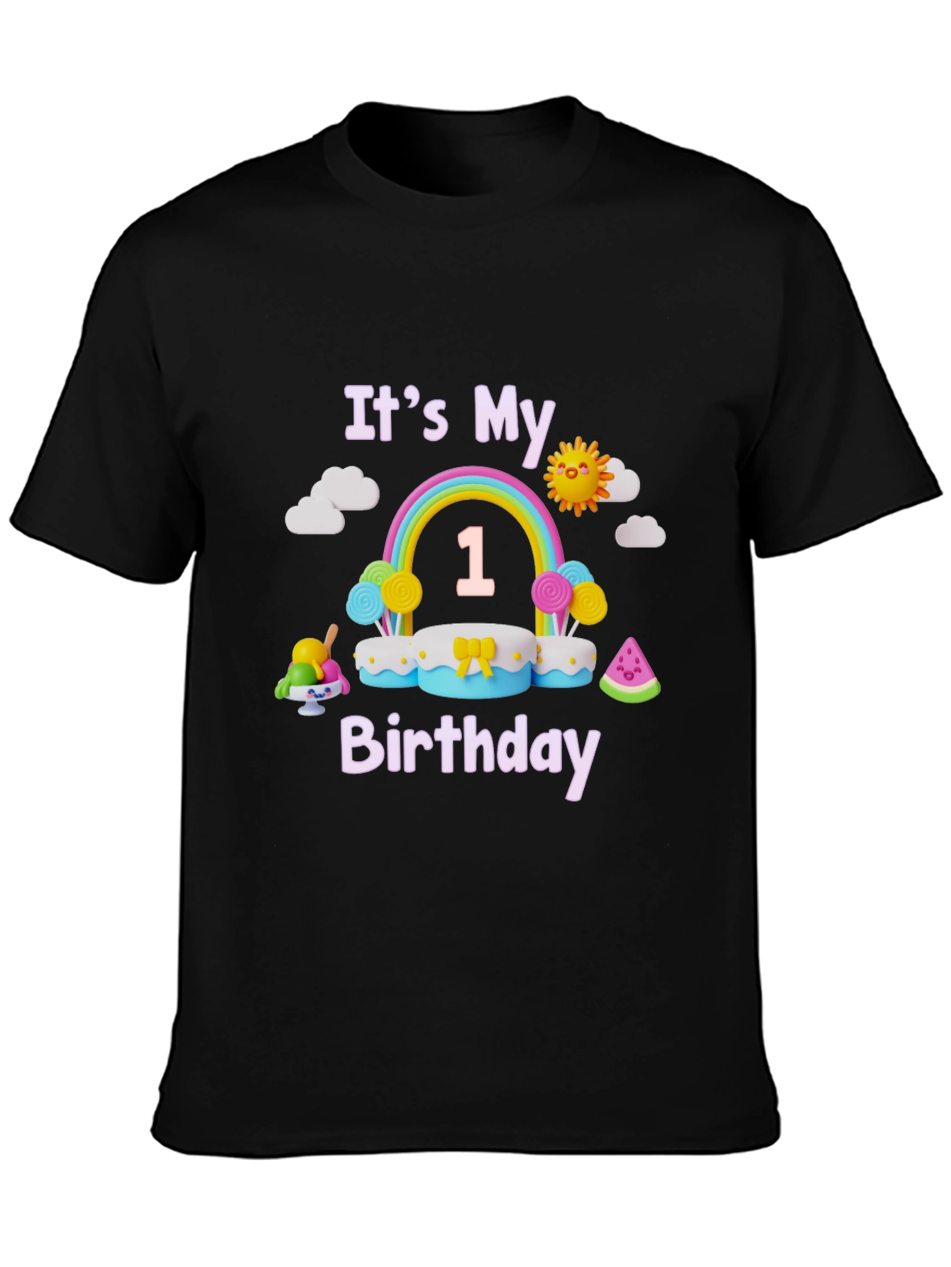 Its My 1st Birthday T-Shirt Cute First Birthday Outfit