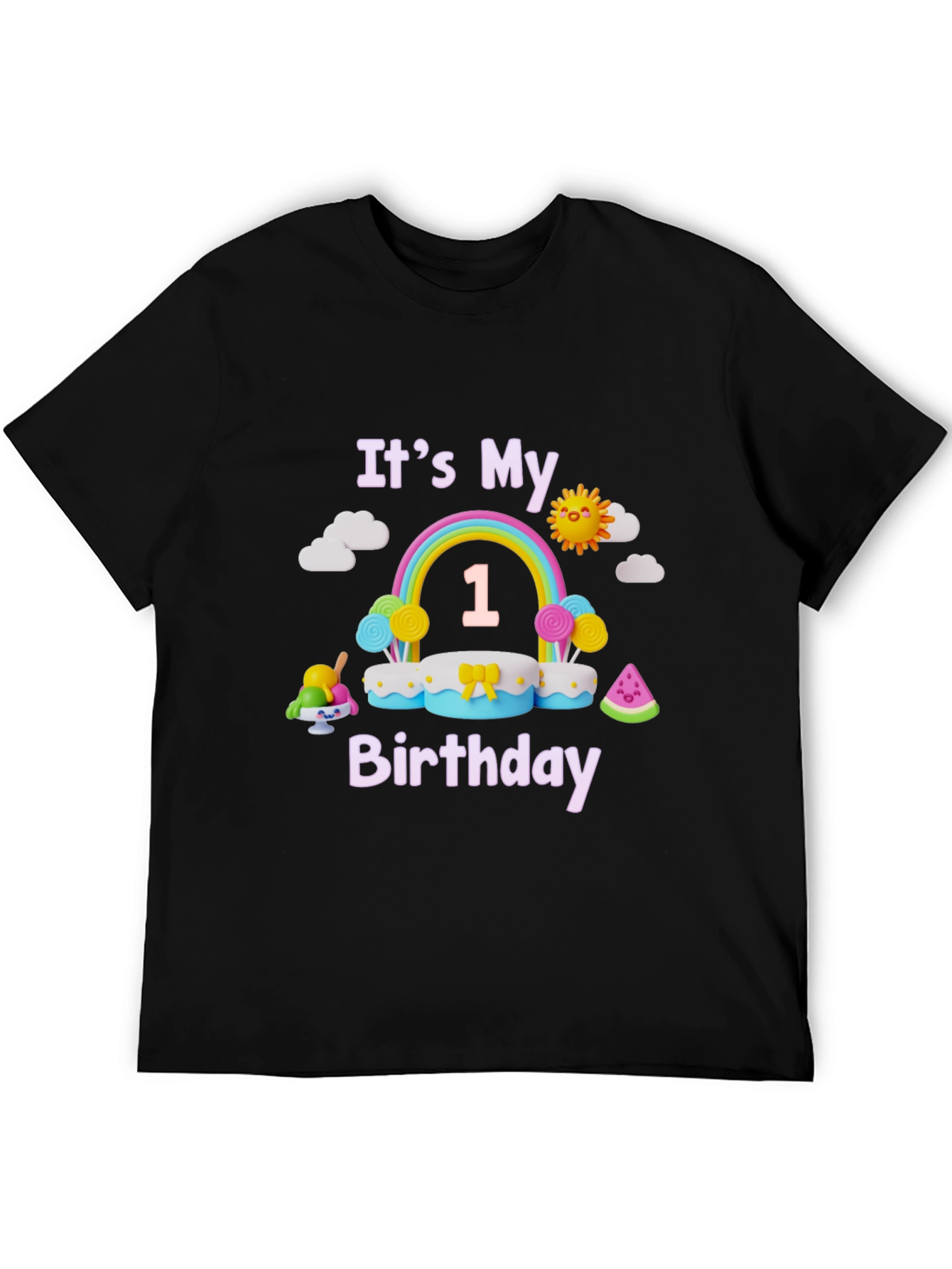 Its My 1st Birthday T-Shirt Cute First Birthday Outfit