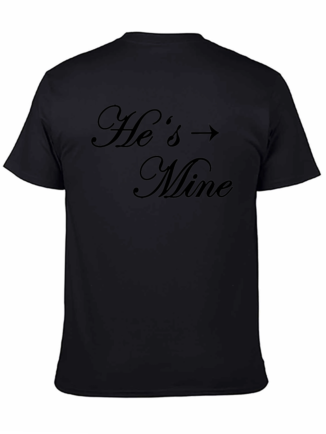 Hes Mine T-Shirt - Funny Couples Matching Tee
