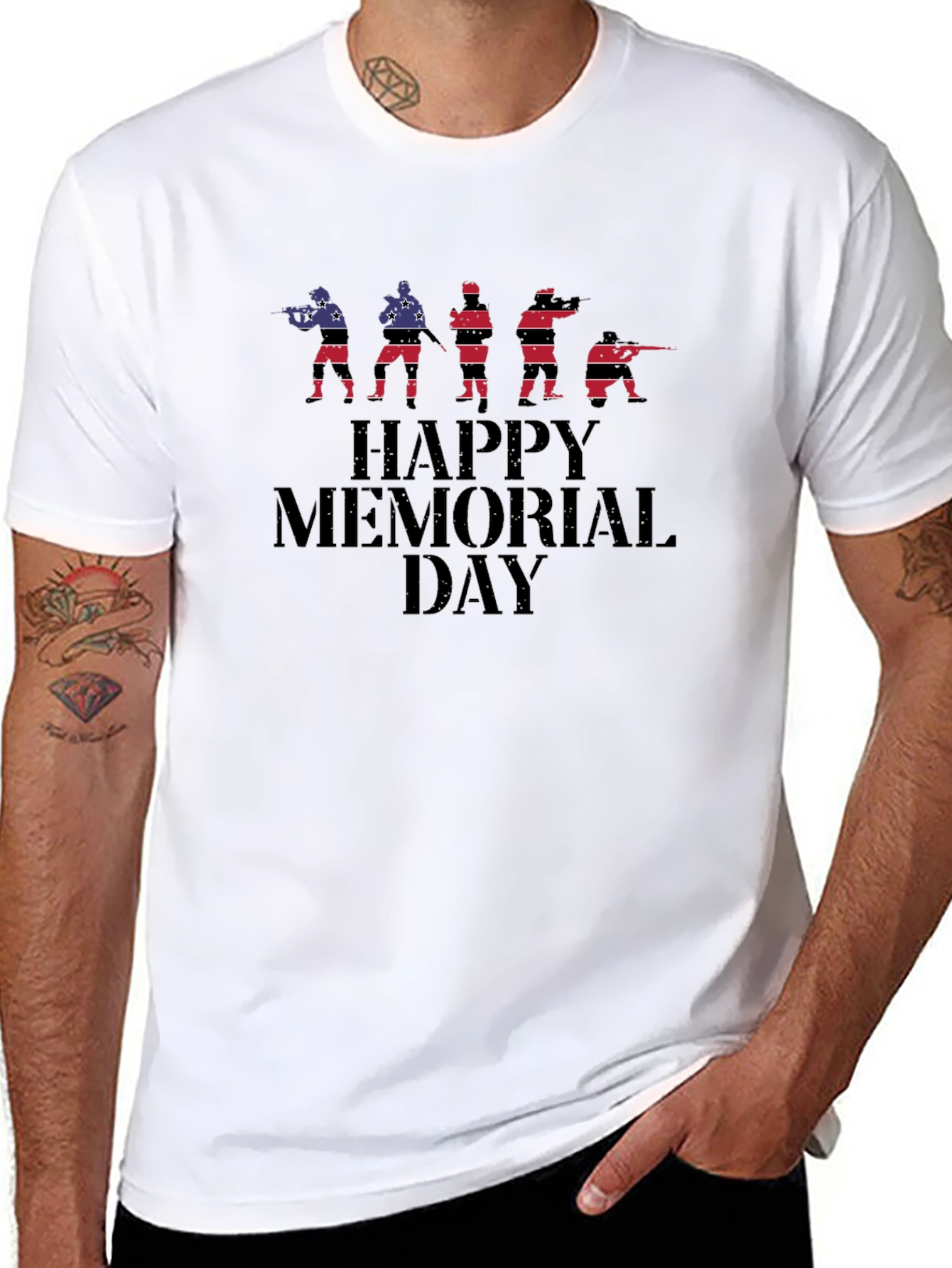 Happy Memorial Day Graphic T-Shirt