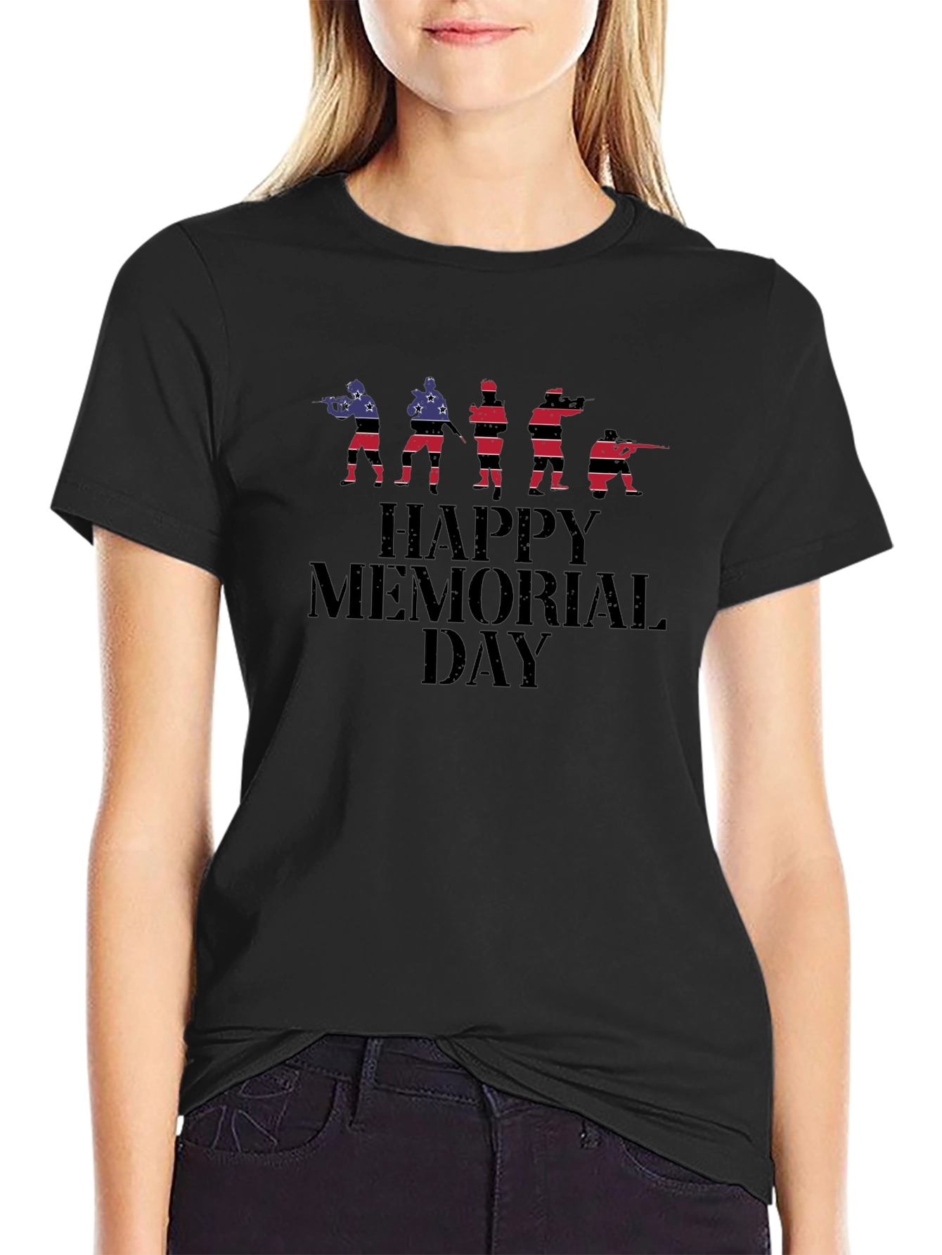 Happy Memorial Day Graphic T-Shirt