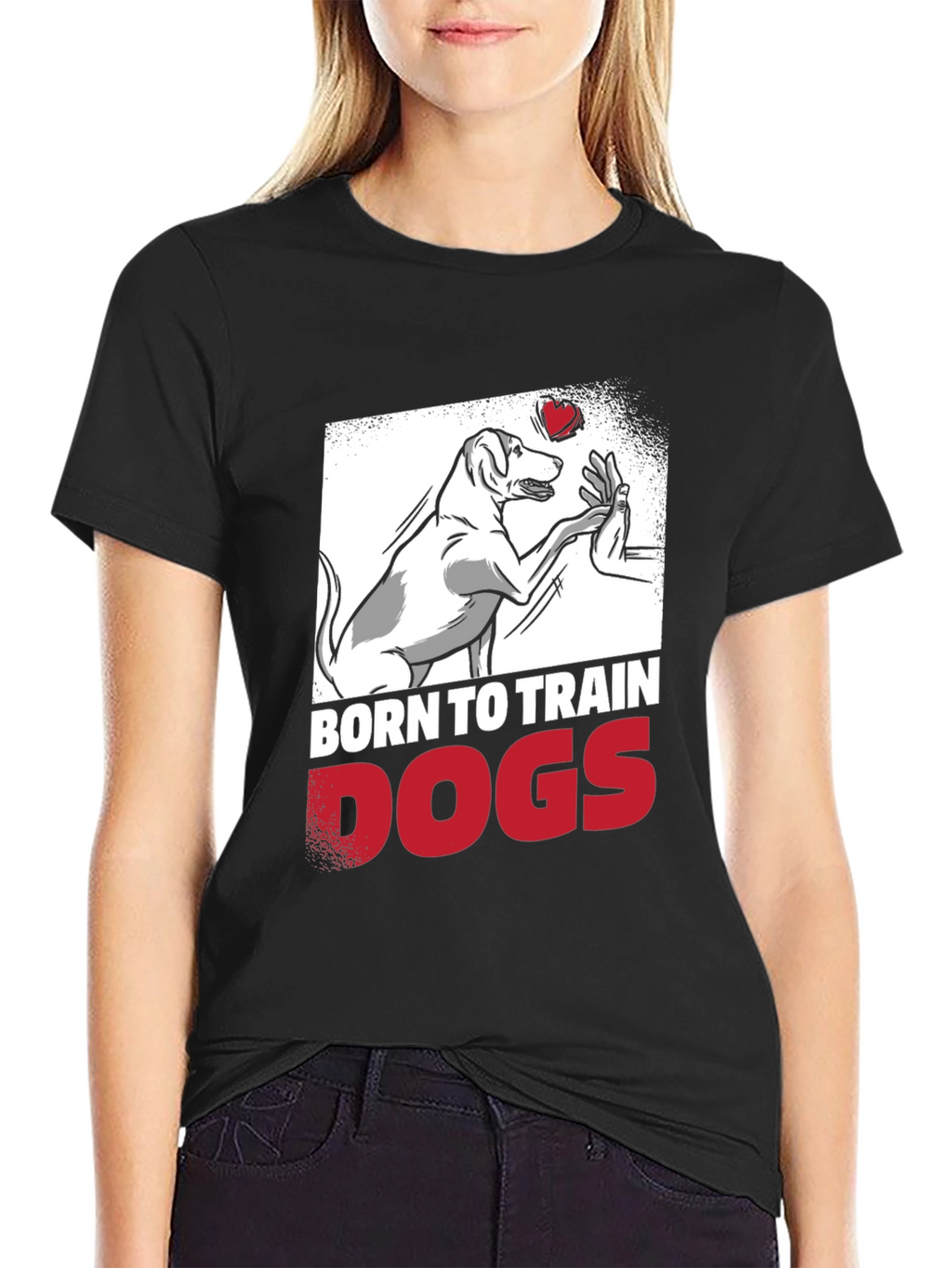 Born to Train Dogs Graphic Tee
