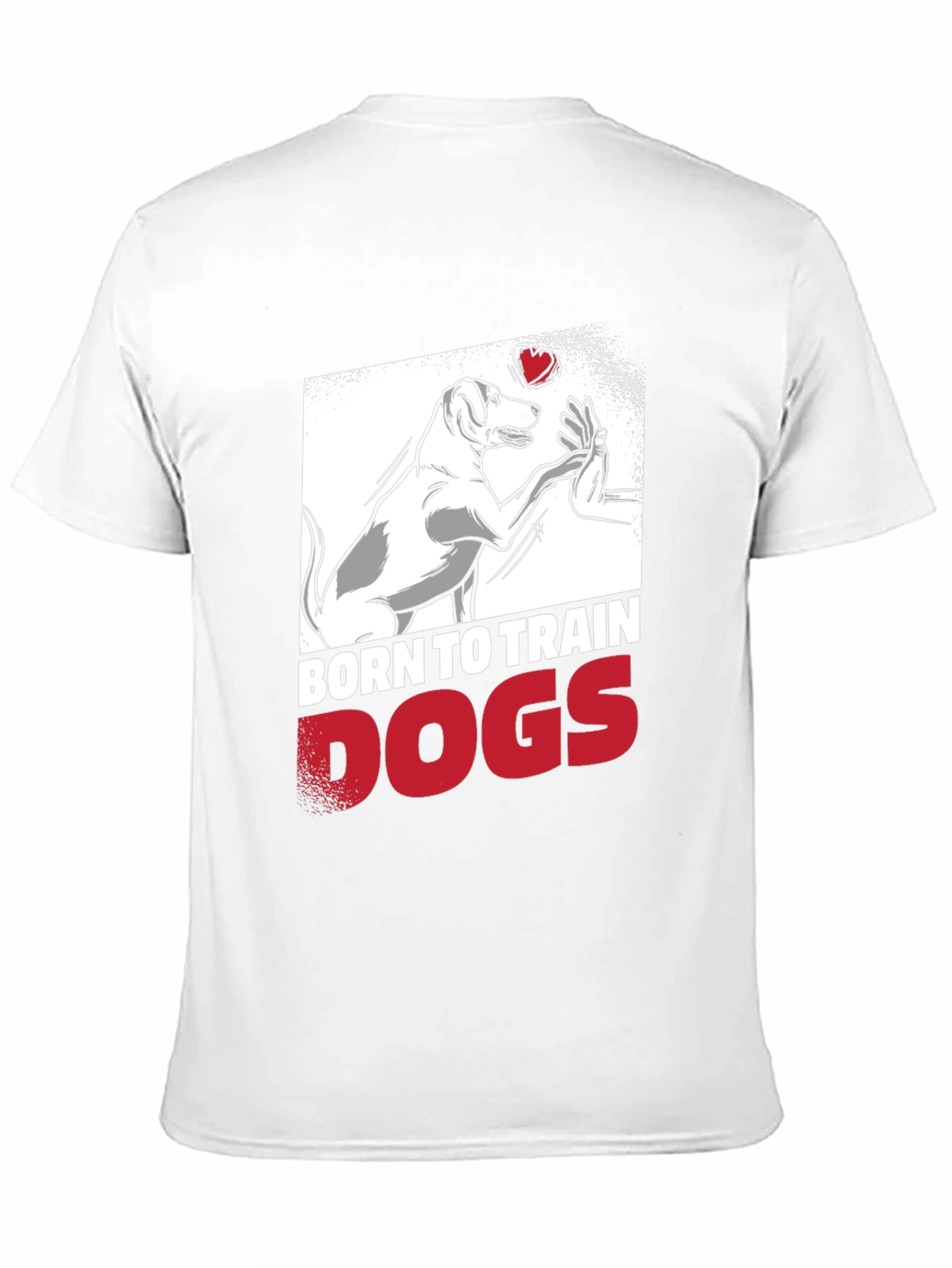 Born to Train Dogs Graphic Tee
