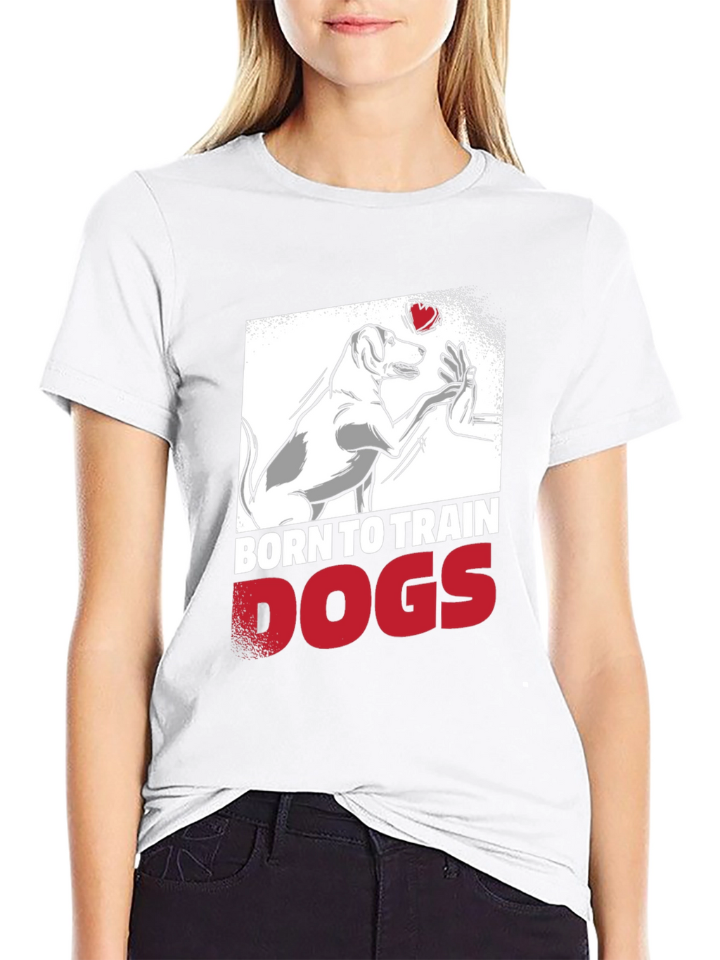 Born to Train Dogs Graphic Tee