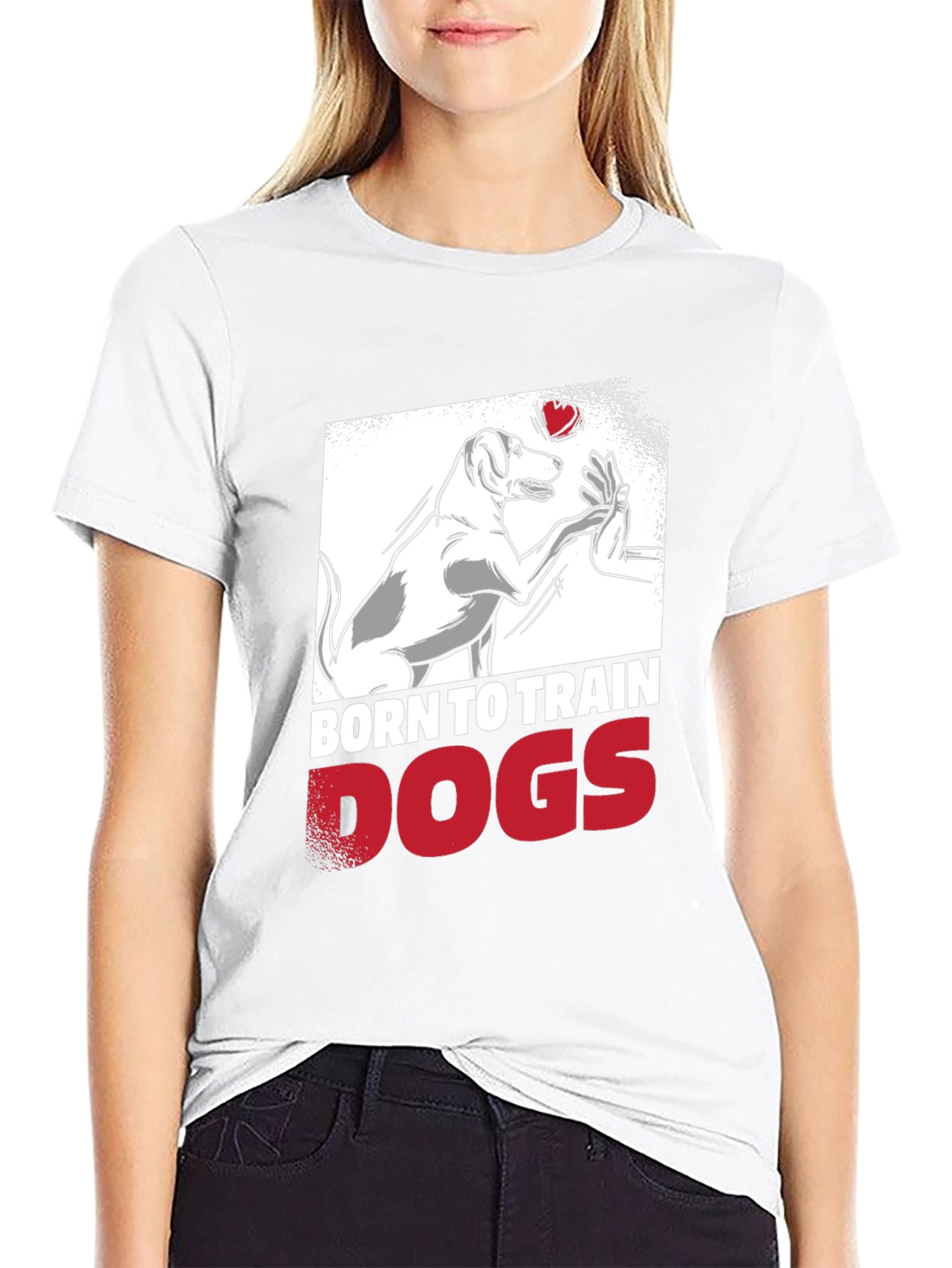 Born to Train Dogs Graphic Tee