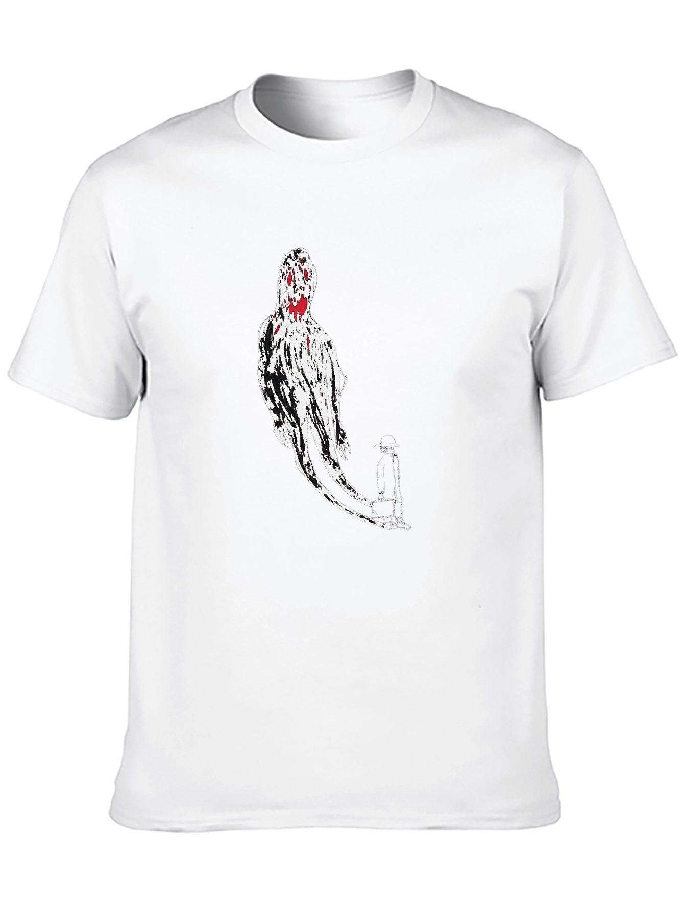 Ghost Graphic Black T-Shirt