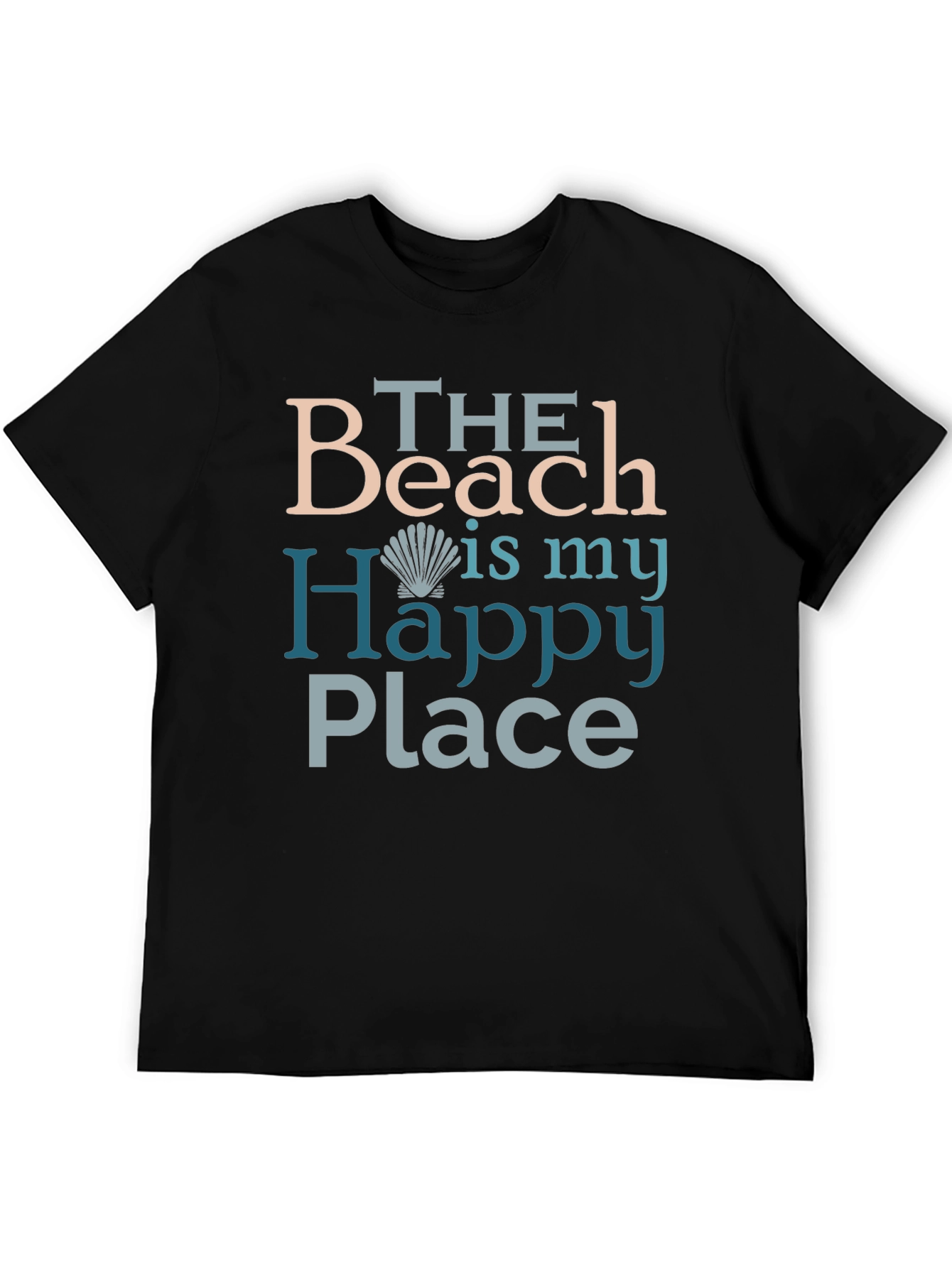Beach Is My Happy Place Graphic T-Shirt