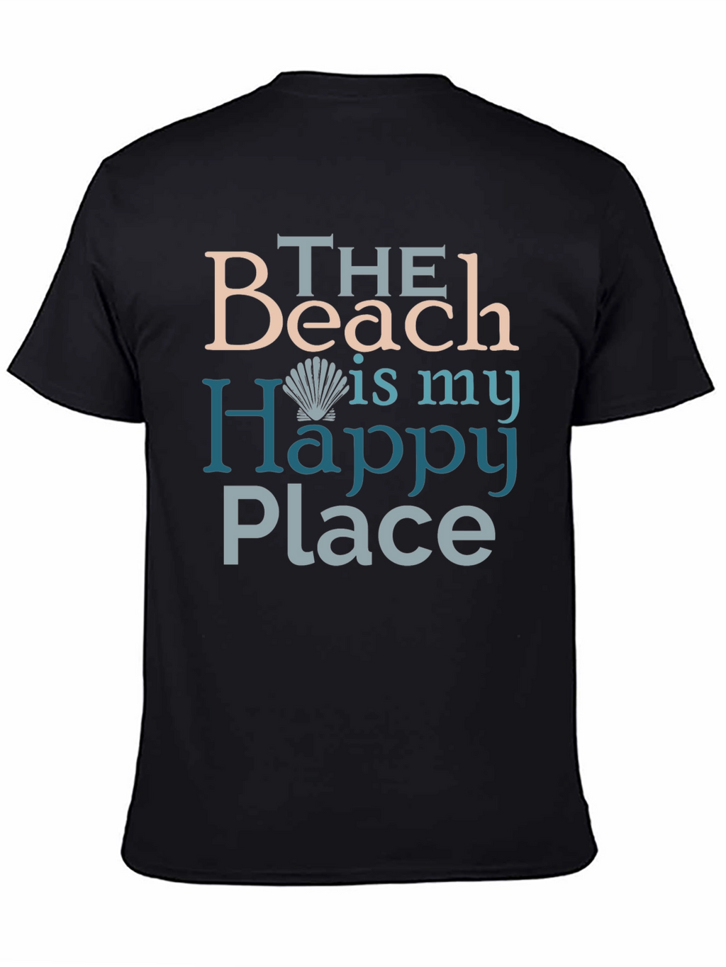 Beach Is My Happy Place Graphic T-Shirt