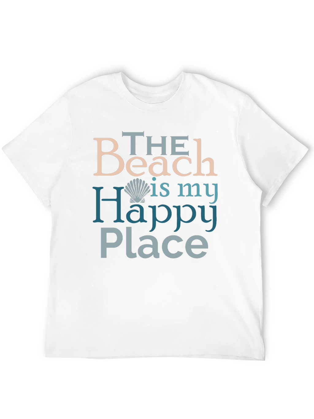 Beach Is My Happy Place Graphic T-Shirt