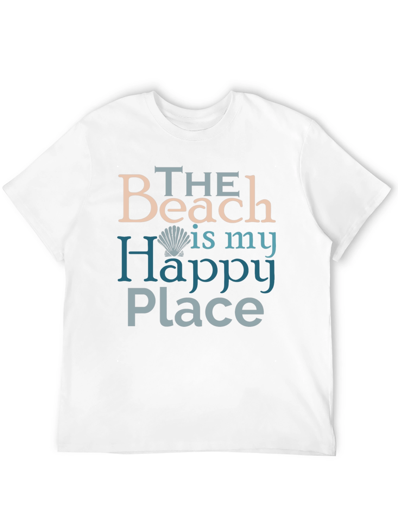 Beach Is My Happy Place Graphic T-Shirt